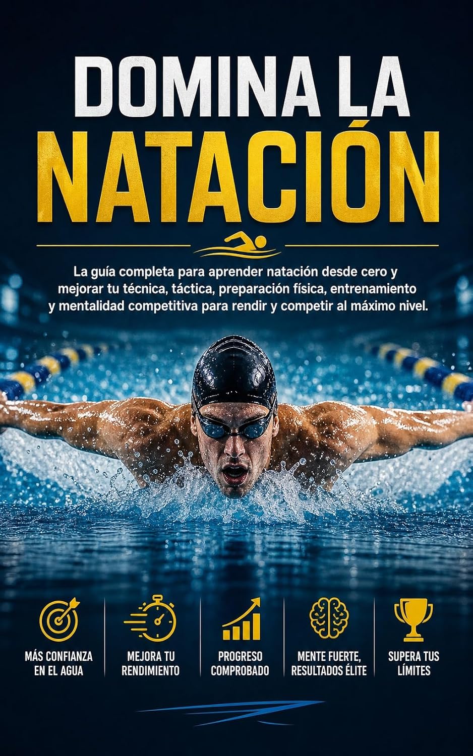 capítulo por capítulo baixar Domina la Natación: La guía completa para aprender natación desde cero y mejorar tu técnica, táctica, preparación física, entrenamiento y mentalidad competitiva... para rendir y competir (Spanish Edition)