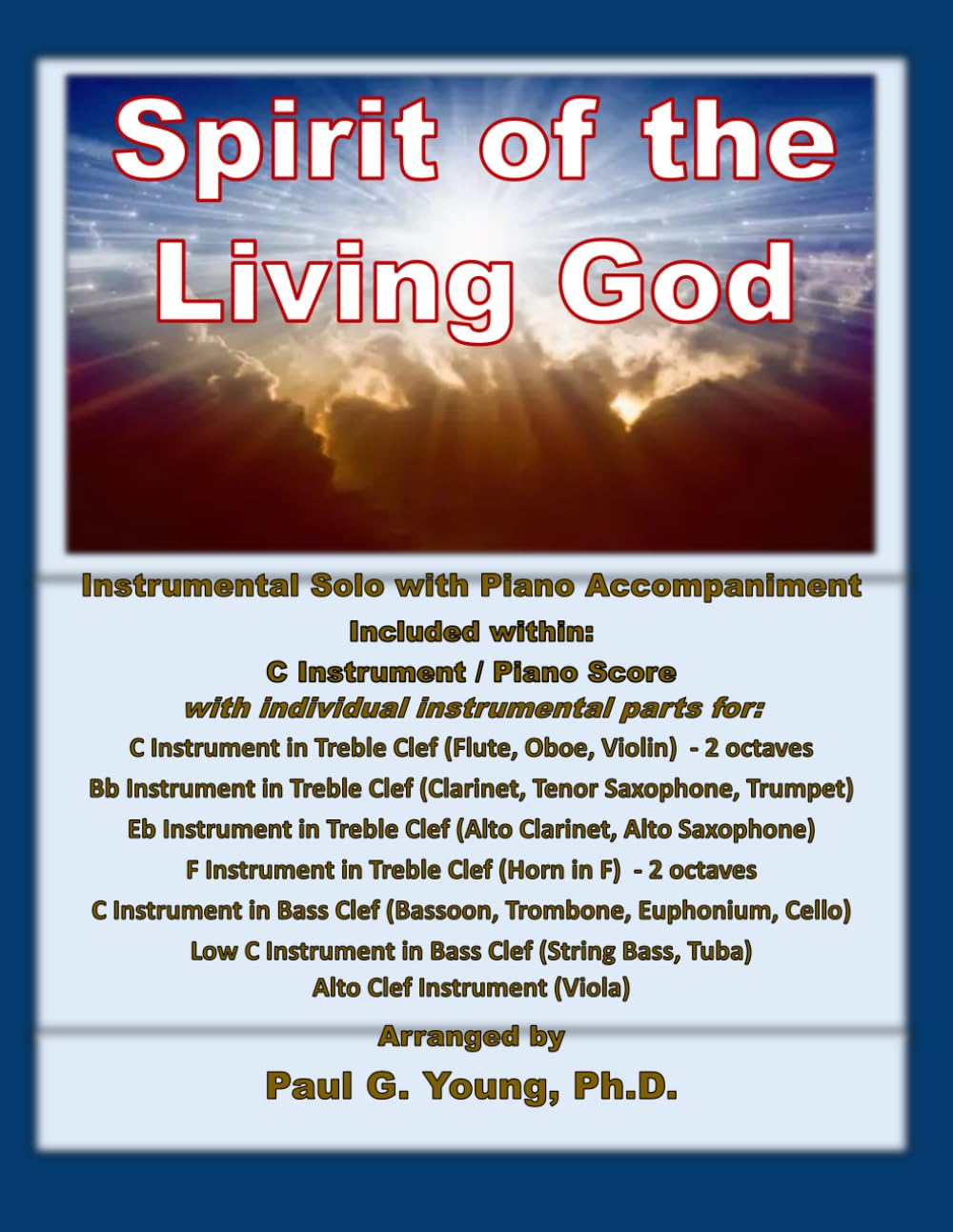 capítulo por capítulo baixar Spirit of the Living God: Instrumental Solo with Piano Accompaniment (Instrumental Solo with Piano Accompaniment Collection)