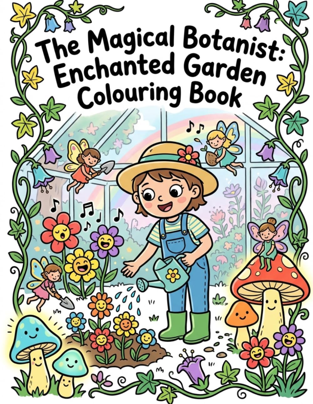 The Magical Botanist: Enchanted Garden Colouring Book baixar o livro de graça