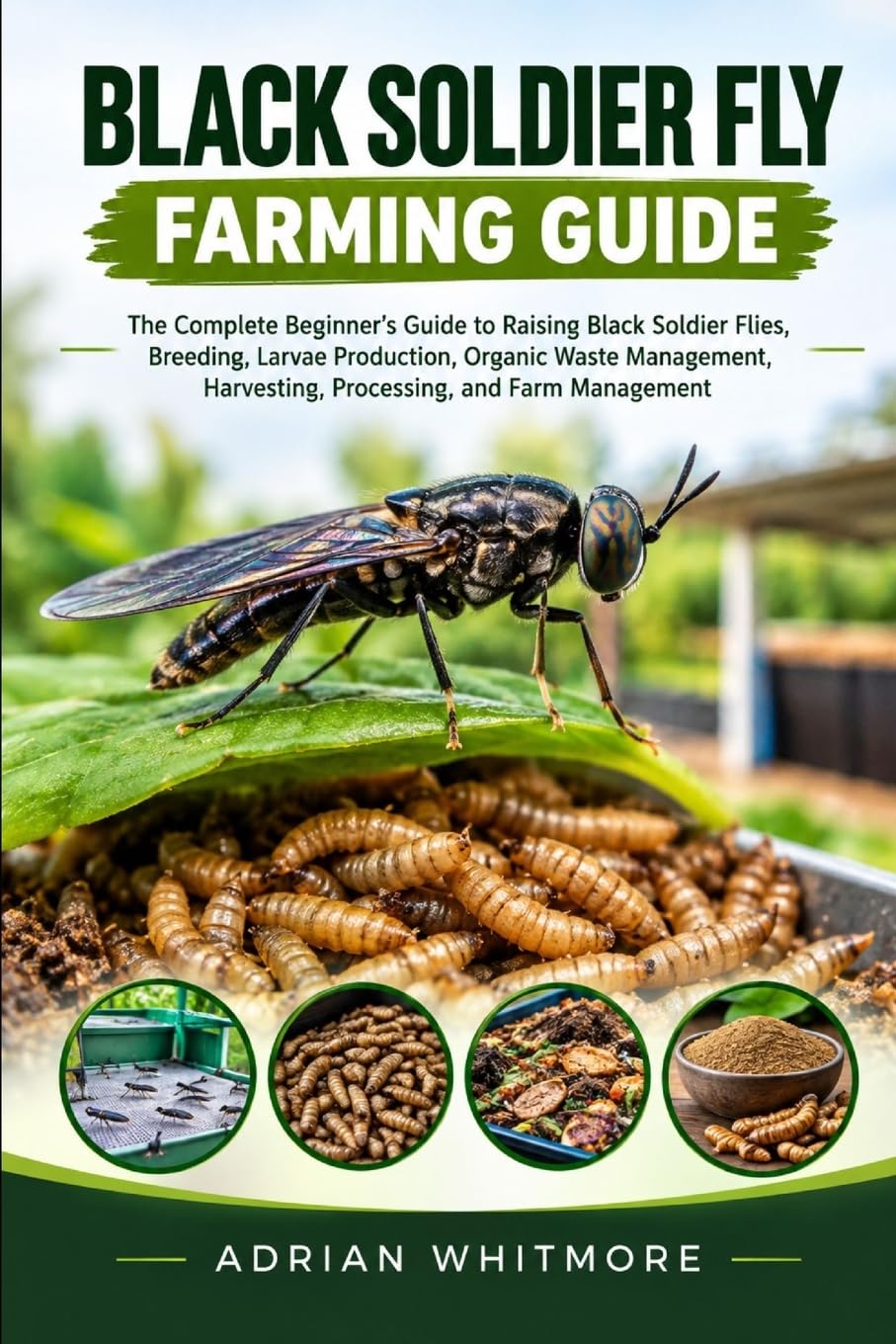 capítulo por capítulo baixar Black Soldier Fly Farming Guide: The Complete Beginner's Guide to Raising Black Soldier Flies, Breeding, Larvae Production, Organic Waste Management, Harvesting, Processing, and Farm Management