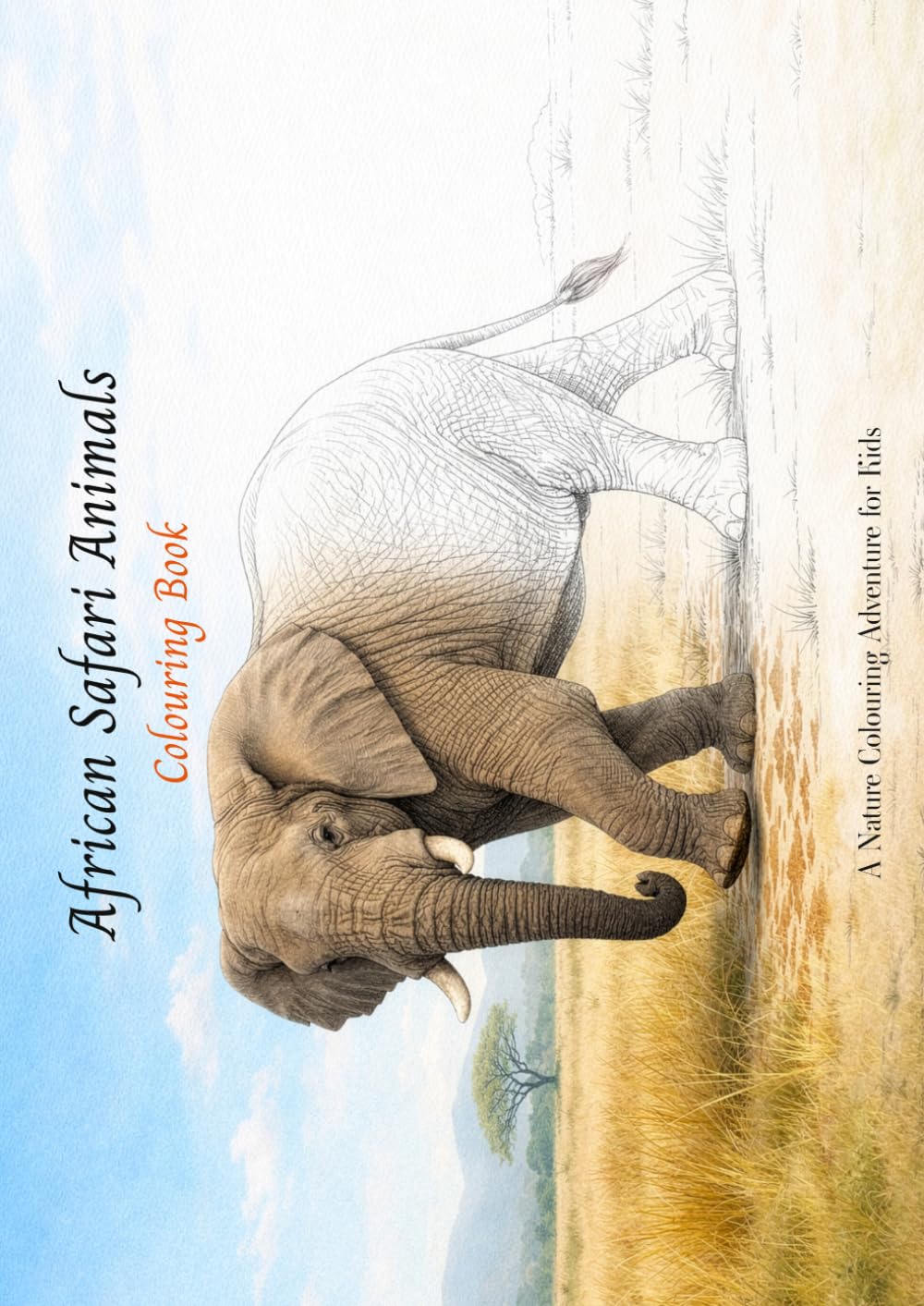 capítulo por capítulo baixar African Safari Animals - Colouring Book (Children’s Wildlife Colouring & Learning Books)