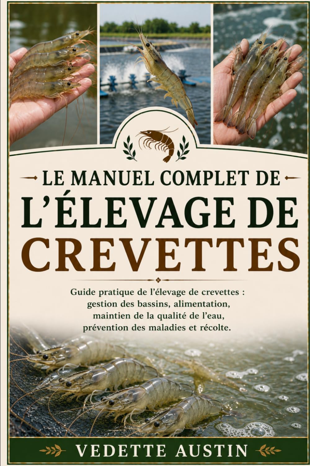 ler totalmente Le Manuel Complet de l'Élevage de Crevettes: Guide pratique de l'élevage de crevettes: gestion des bassins, alimentation, maintien de la qualité de l'eau, prévention des maladies et récolte.