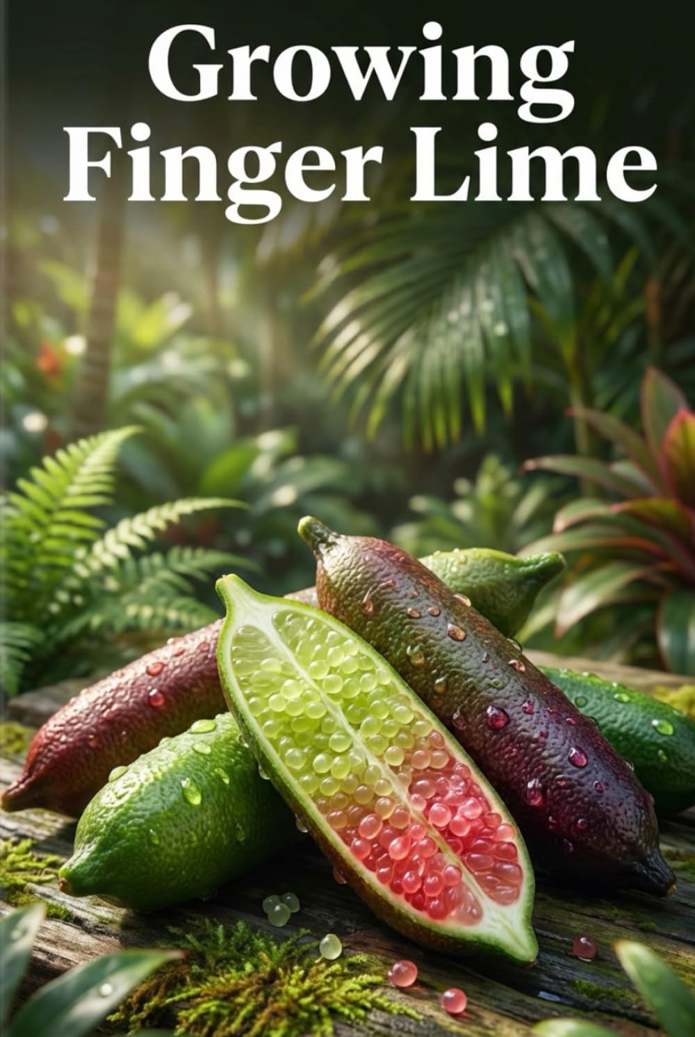 ler totalmente Growing Finger Lime: A complete step-by-step guide to growing Finger Limes - from variety selection, soil preparation and planting to care, pollination and harvesting