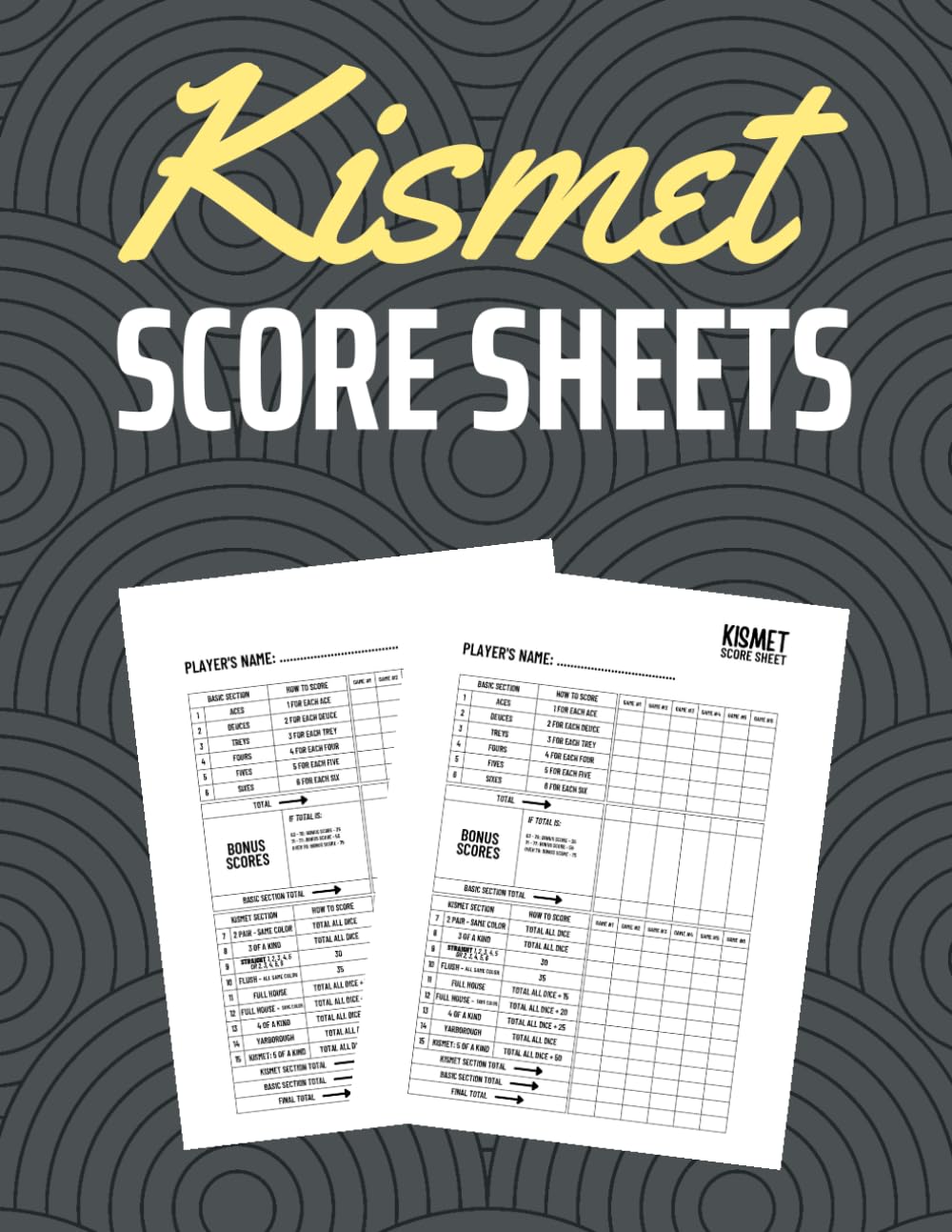 Kismet Score Sheets: 100 Scoring Pads - Brilliant Scorebook For Kismet Score Keeping baixar o livro de graça
