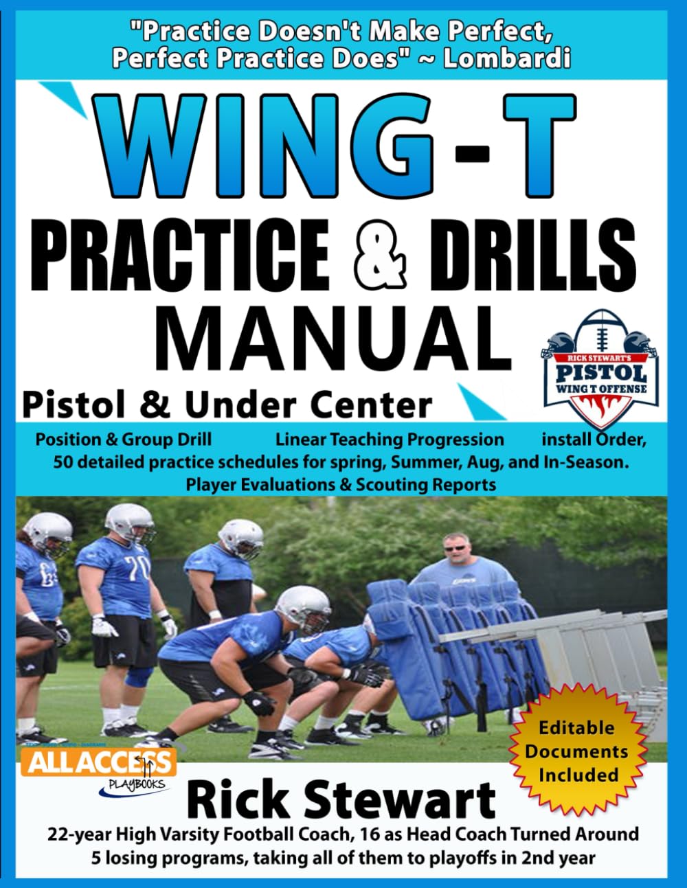 ler totalmente WING-T PRACTICE & DRILLS MANUAL
