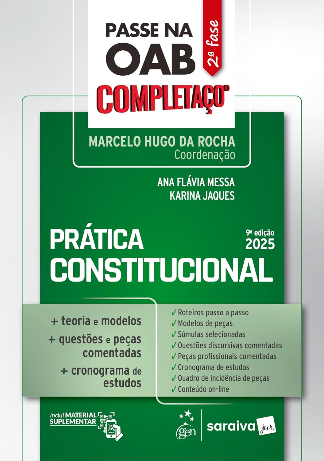 Passe na OAB 2ª Fase - Completaço - Prática Constitucional - 9ª Edição 2025 baixar o livro de graça