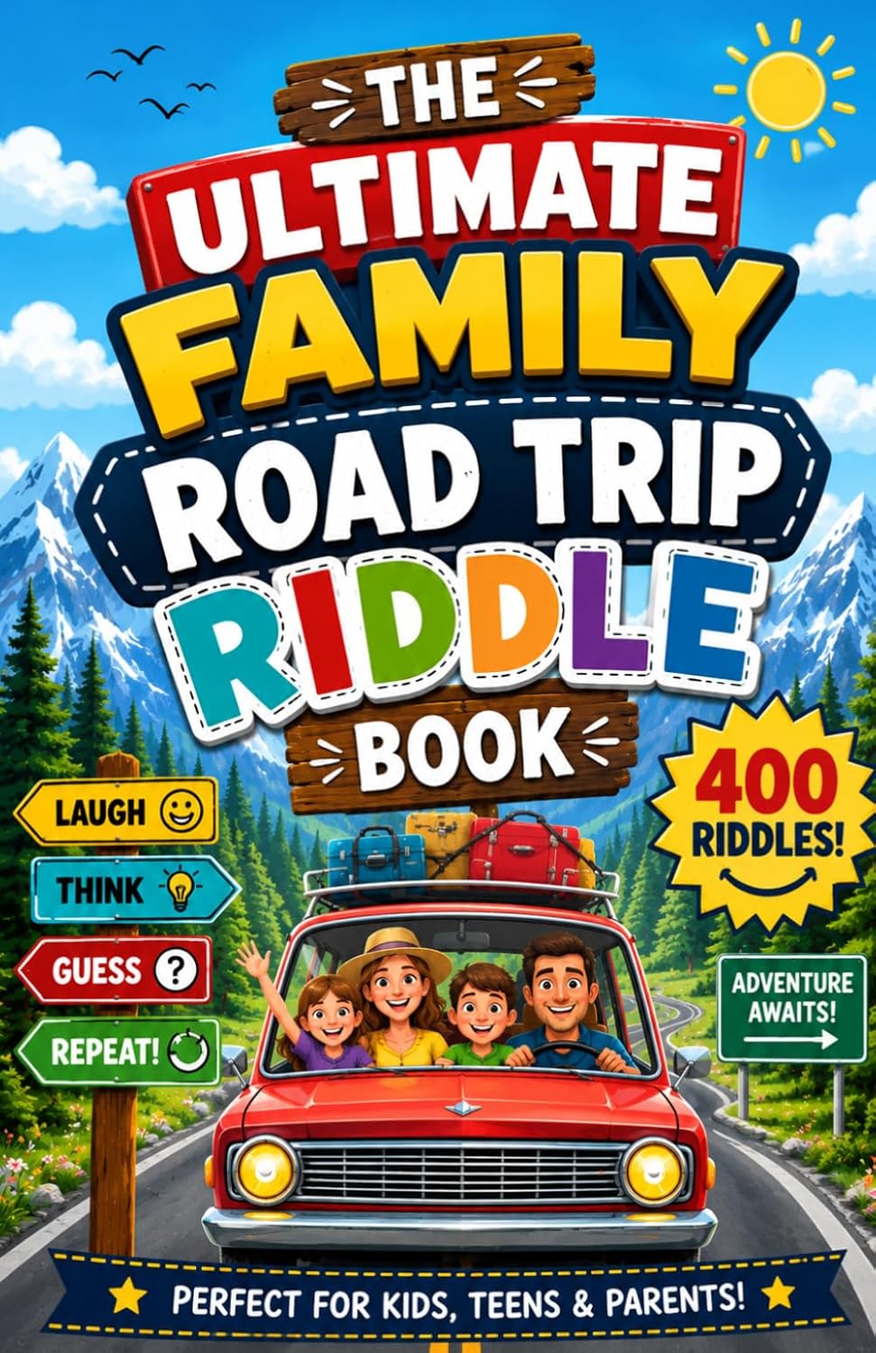 capítulo por capítulo baixar The Ultimate Family Road Trip Riddle Book: 400 Riddles, Brain Teasers & Games for the Whole Car