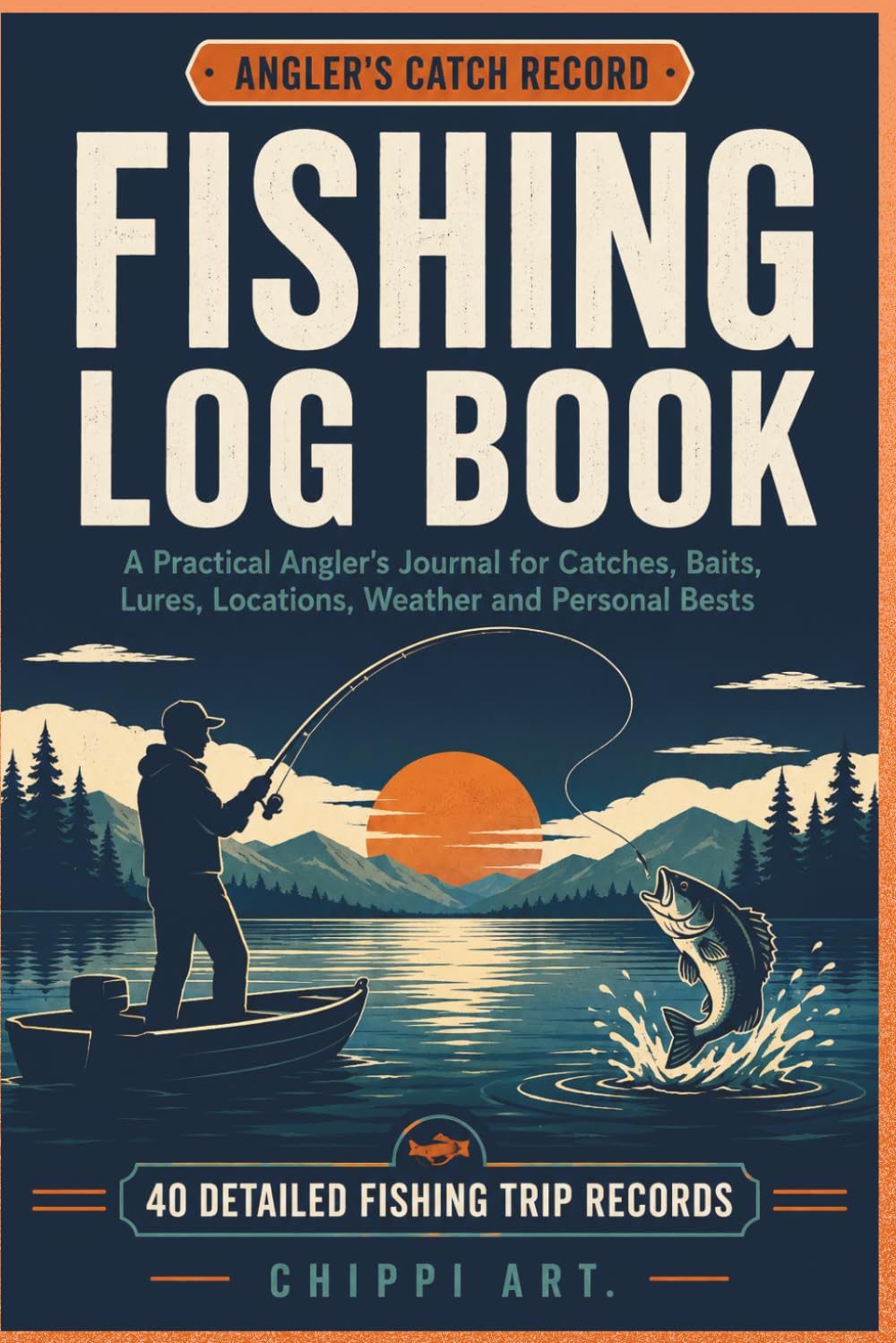 capítulo por capítulo baixar Fishing Log Book: A Practical Angler's Journal for Catches, Baits, Lures, Locations, Weather and Personal Bests (6x9 inches, 110 pages)