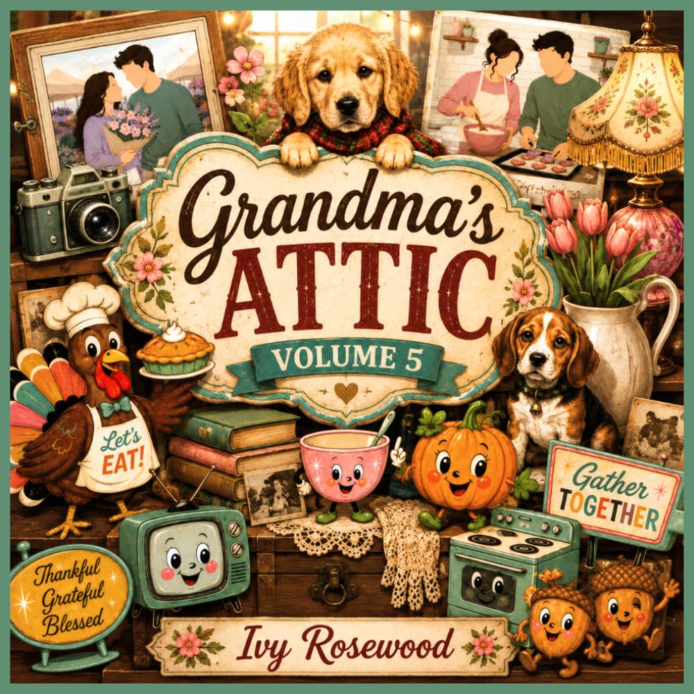 ler totalmente Grandma's Attic Vol. 5: Assorted Vintage-Inspired Treasures and Keepsakes for Junk Journals, Scrapbooking, Collage and Paper Crafts