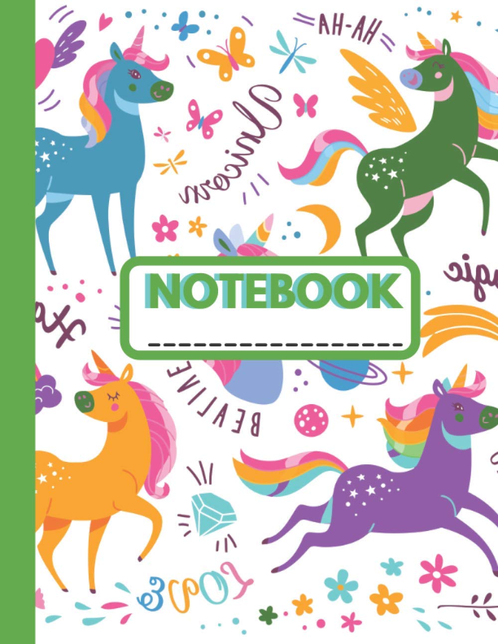 capítulo por capítulo baixar UNICORN NOTEBOOK: Unicorn Notebook For Girls College Ruled Journal Lined,Diary,Composition Notebook Journal Men & Women(120 Pages 8.5'' x 11'' Large) (Notebook For Girls)