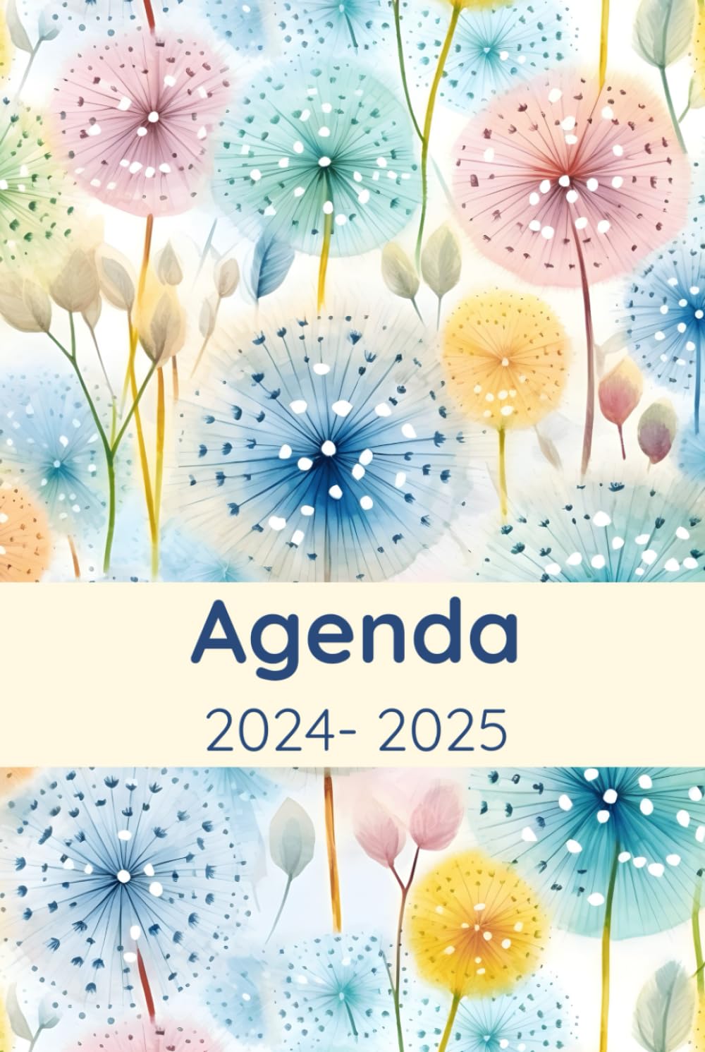 capítulo por capítulo baixar Agenda 2024-2025: Idée de cadeau pour amoureux des fleurs, des pissenlits, du jardinage, Planificateur organisateur mensuel et semainier (French Edition)