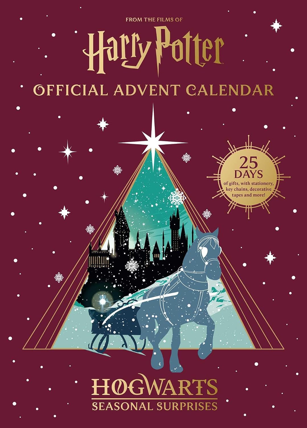 capítulo por capítulo baixar Harry Potter Official Advent Calendar Hogwarts Seasonal Surprises: 25 Days of Gifts, with Stationery, Key Chains, Washi Tapes and More!