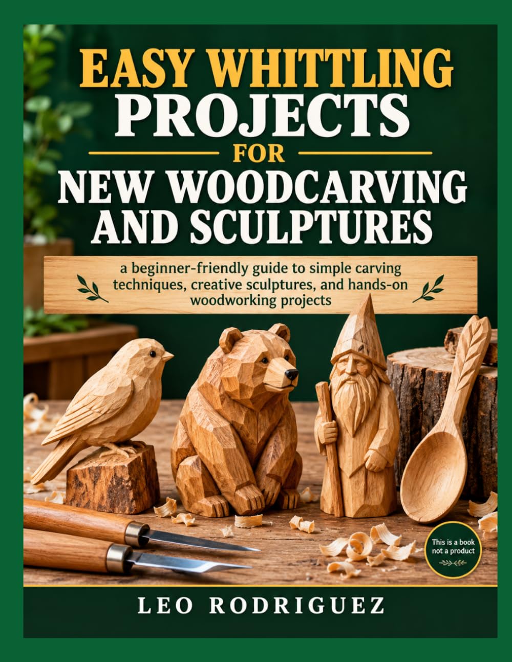 EASY WHITTLING PROJECTS FOR NEW WOODCARVING AND SCULPTURES: A Beginner-Friendly Guide to Simple Carving Techniques, Creative Sculptures, and Hands-On Woodworking Projects baixar o livro de graça