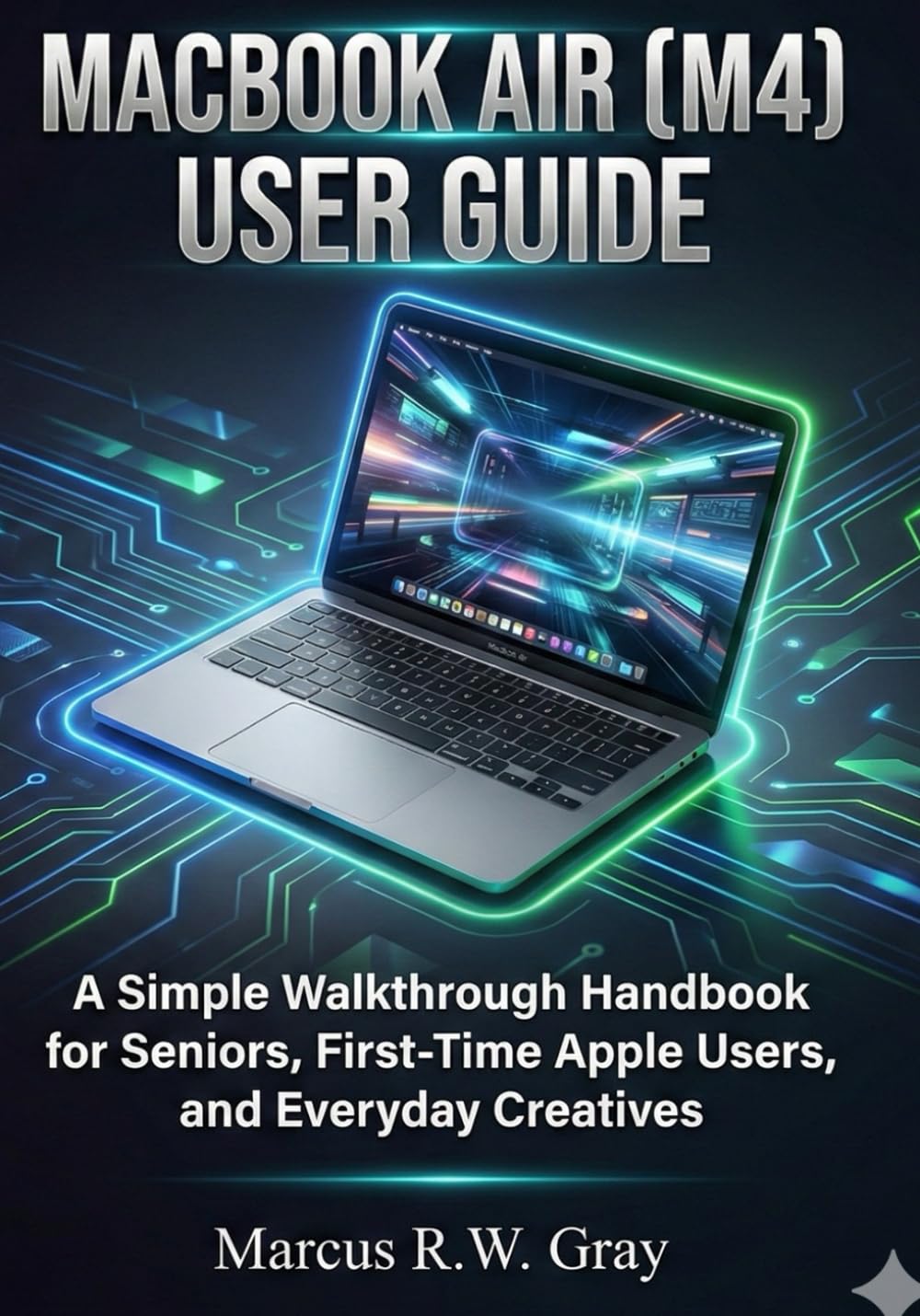 ler totalmente MACBOOK AIR (M4) USER GUIDE: A Simple Walkthrough Handbook for Seniors, First-Time Apple Users, and Everyday Creatives