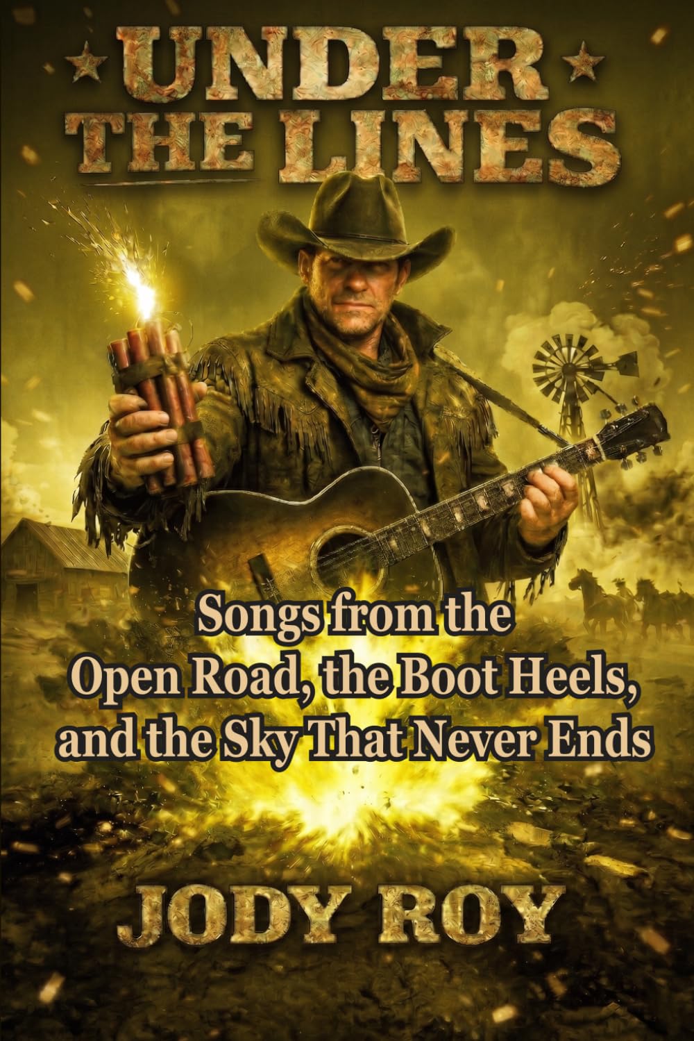 ler totalmente Under the Lines: Songs from the Open Road, the Boot Heels, and the Sky That Never Ends