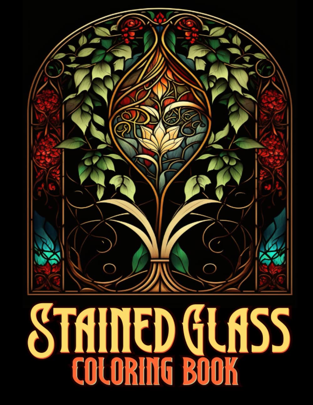Stained Glass Coloring Book: A creative coloring book for Adults and Teens with beautiful Stained Glass Designs like Birds, floral patterns, Animals,... Relief & Relaxation for all skill levels baixar o livro de graça