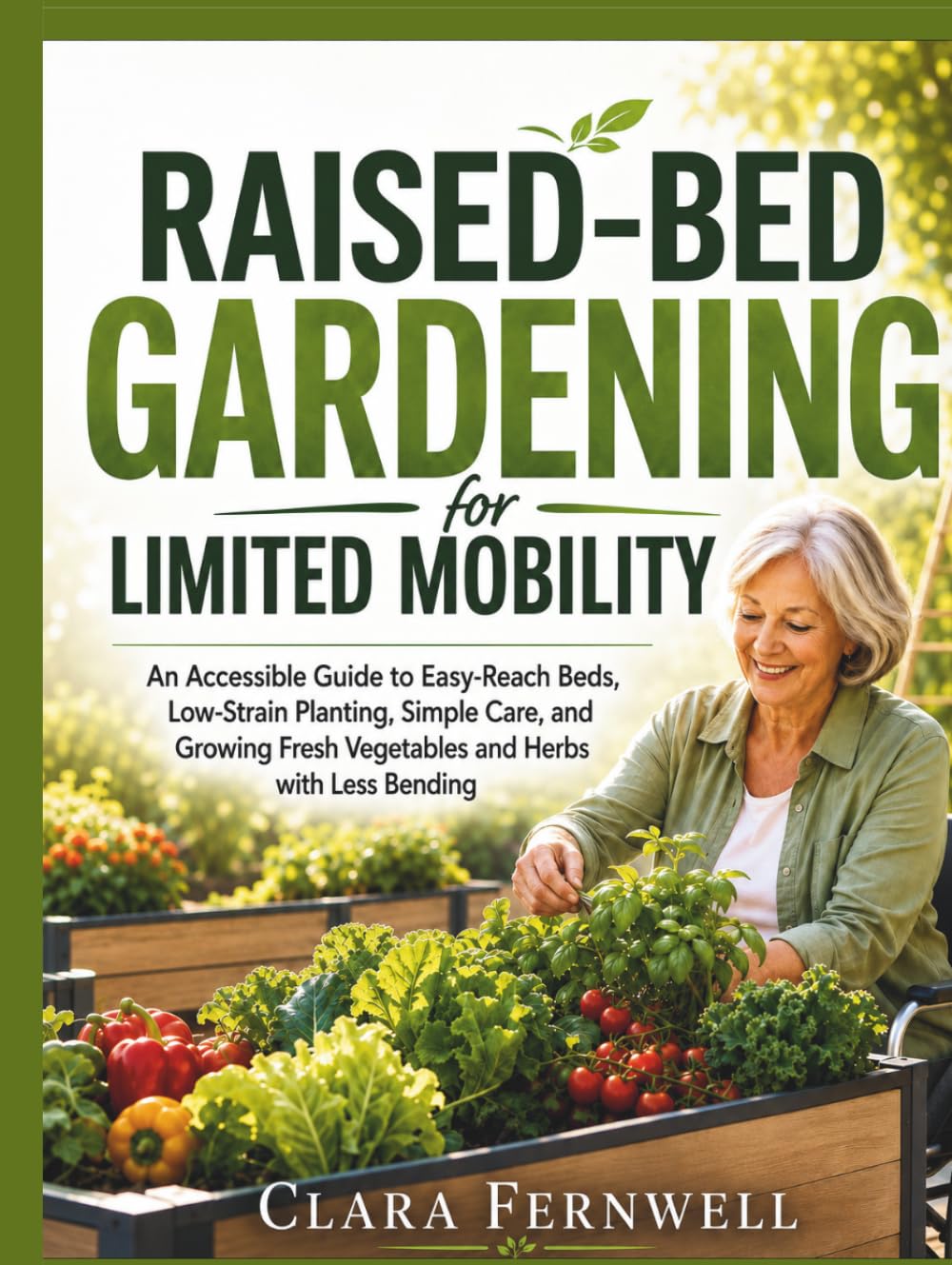 Raised-Bed Gardening for Limited Mobility: An Accessible Guide to Easy-Reach Beds, Low-Strain Planting, Simple Care, and Growing Fresh Vegetables and Herbs with Less Bending baixar o livro de graça