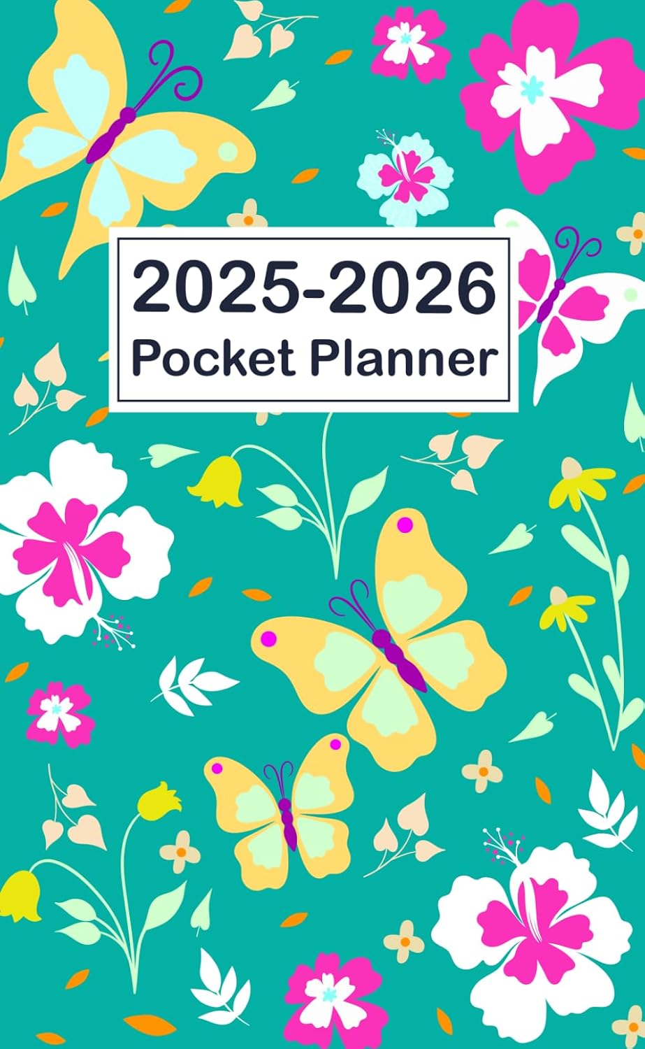 2025-2026 Pocket Planner: Two Year monthly Organizer From January 2025 to December 2026 For Purse, Butterfly Cover baixar livro de graça