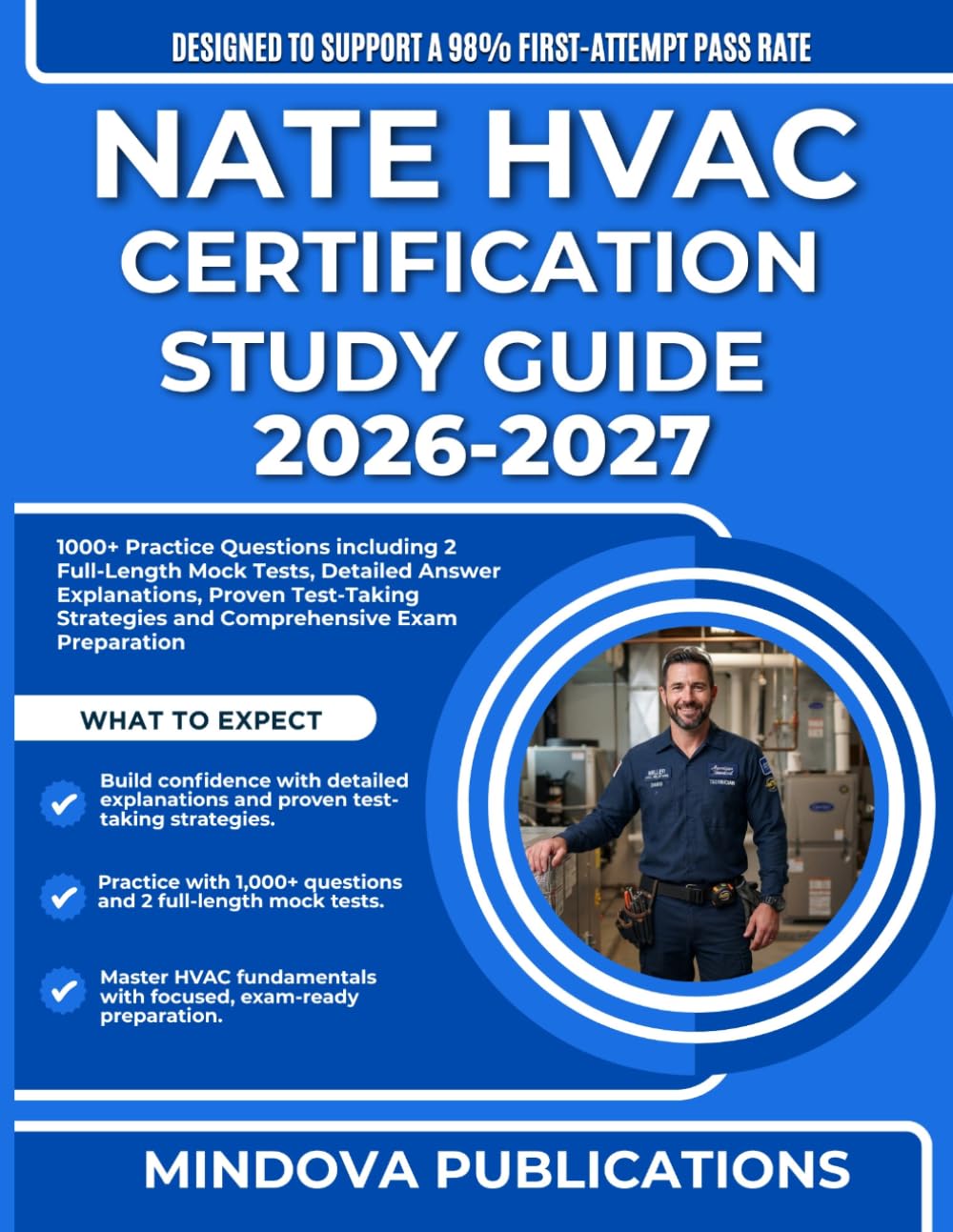 capítulo por capítulo baixar NATE HVAC CERTIFICATION STUDY GUIDE 2026-2027: 1000+ Practice Questions including 2 Full-Length Mock Tests, Detailed Answer Explanations, Proven... Strategies and Comprehensive Exam Preparation