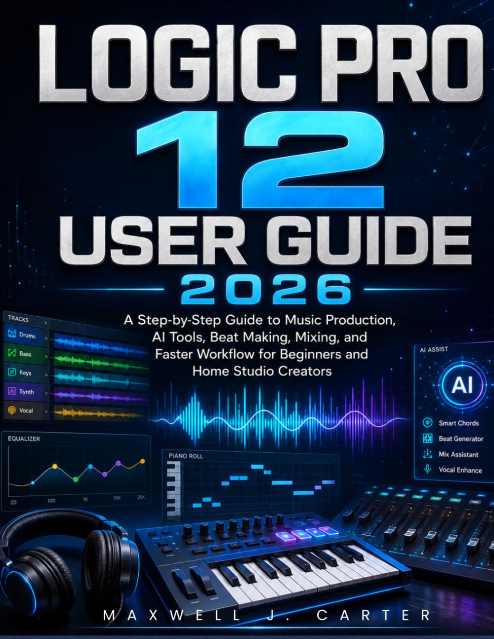 ler totalmente Logic Pro 12 User Guide 2026: A Step-by-Step Guide to Music Production, AI Tools, Beat Making, Mixing, and Faster Workflow for Beginners and Home Studio Creators