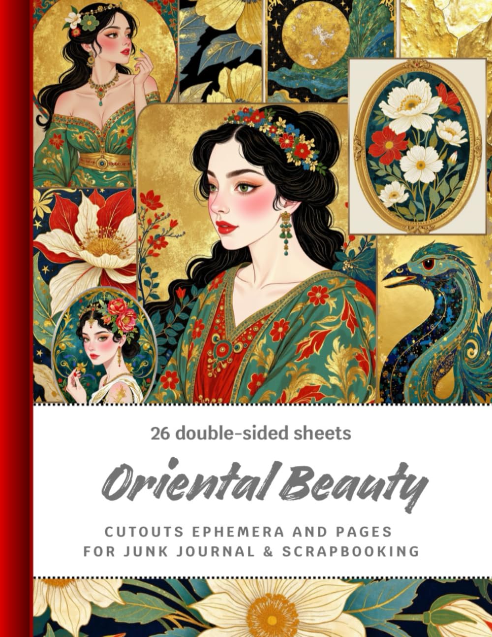 Oriental Beauty: Ephemera Cutouts & Pages – 26 Double-Sided Sheets for Junk Journals, Scrapbooking, Card Making, Collage Art & Creative Paper Crafts baixar o livro de graça