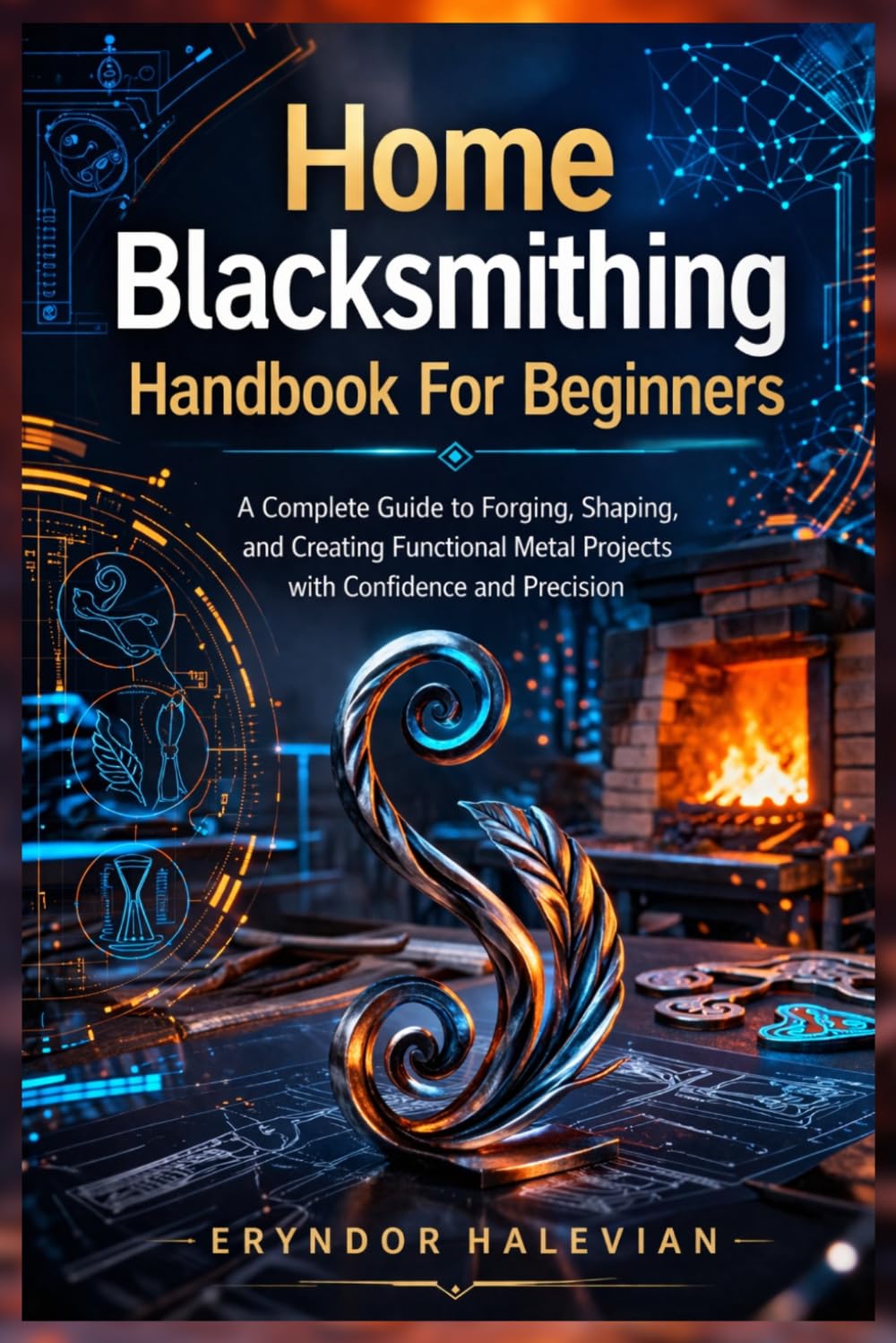 ler totalmente Home Blacksmithing Handbook For Beginners: A Complete Guide to Forging, Shaping, and Creating Functional Metal Projects with Confidence and Precision