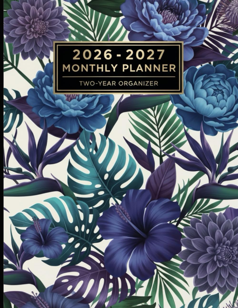 capítulo por capítulo baixar 2026–2027 Monthly Planner -Two-Year Organizer: Vision Board | Password & Contact Tracker | Holiday & Birthday List | Monthly Goals | Notes Pages | Large 8.5x11 Elegant Floral design | for Women