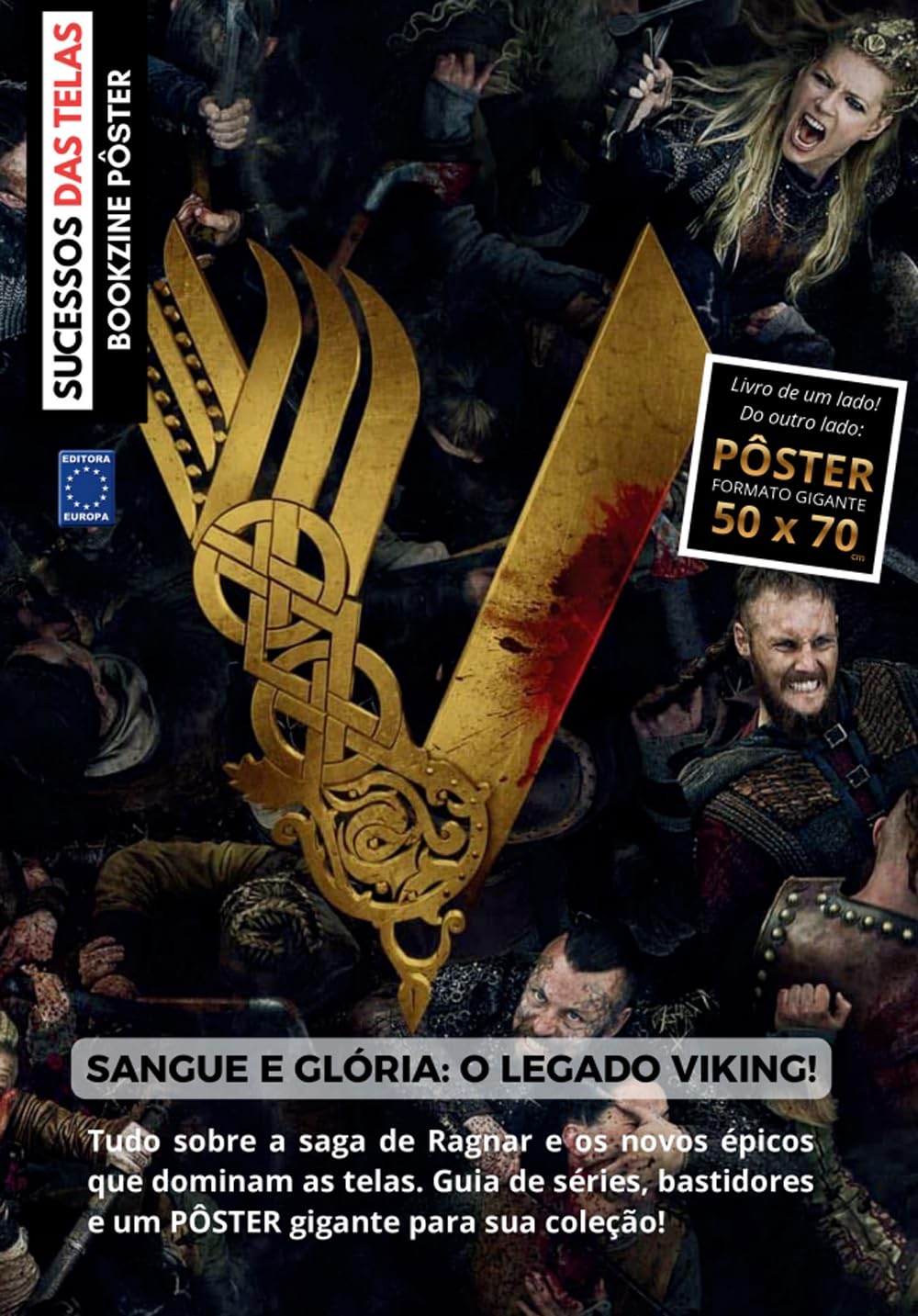 capítulo por capítulo baixar Sangue e Glória: O Legado Viking! - Superpôster Sucesso das Telas