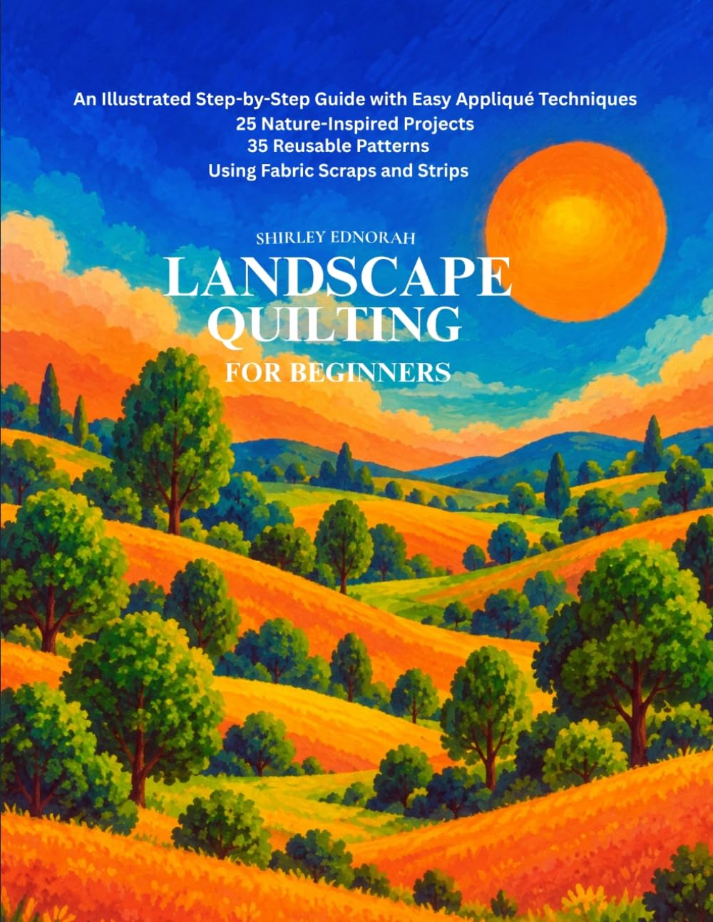 capítulo por capítulo baixar LANDSCAPE QUILTING FOR BEGINNERS: An Illustrated Step-by-Step Guide with Easy Appliqué Techniques, 25 Nature-Inspired Projects, and 35 Patterns Using Fabric Scraps and Strips