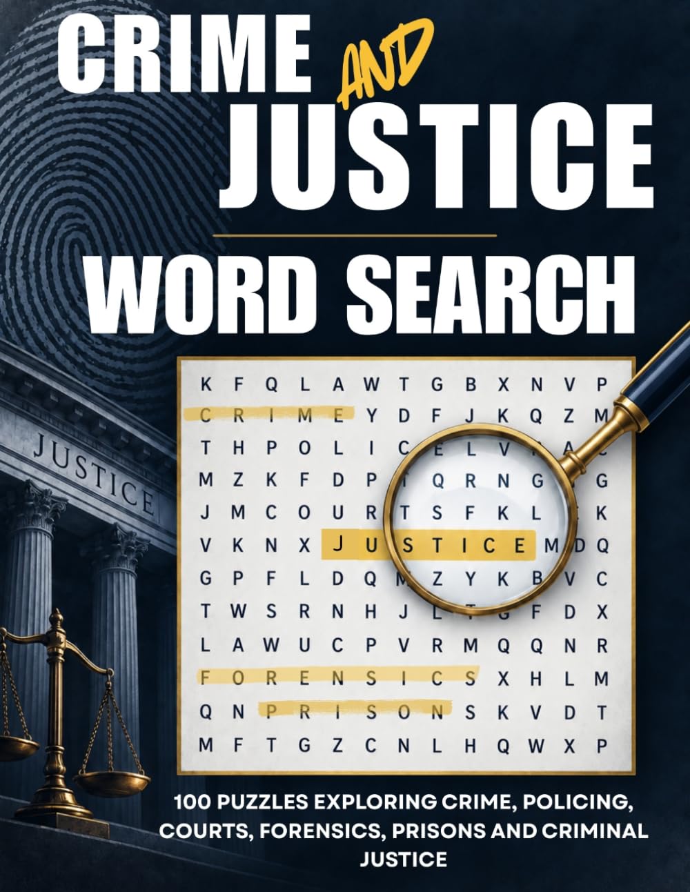 capítulo por capítulo baixar Crime & Justice Word Search