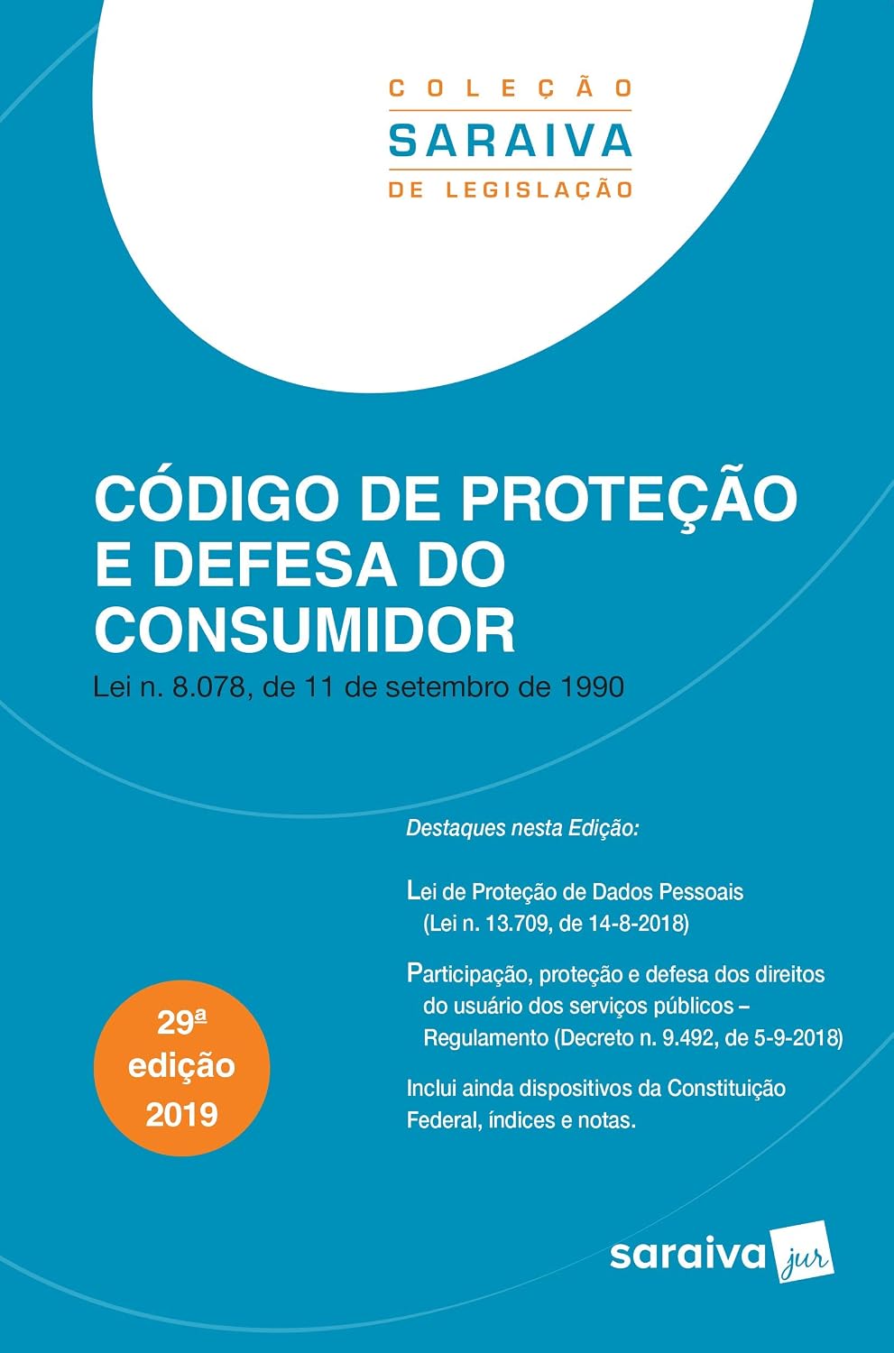 ler totalmente Código de proteção e defesa do consumidor - 29ª edição de 2019