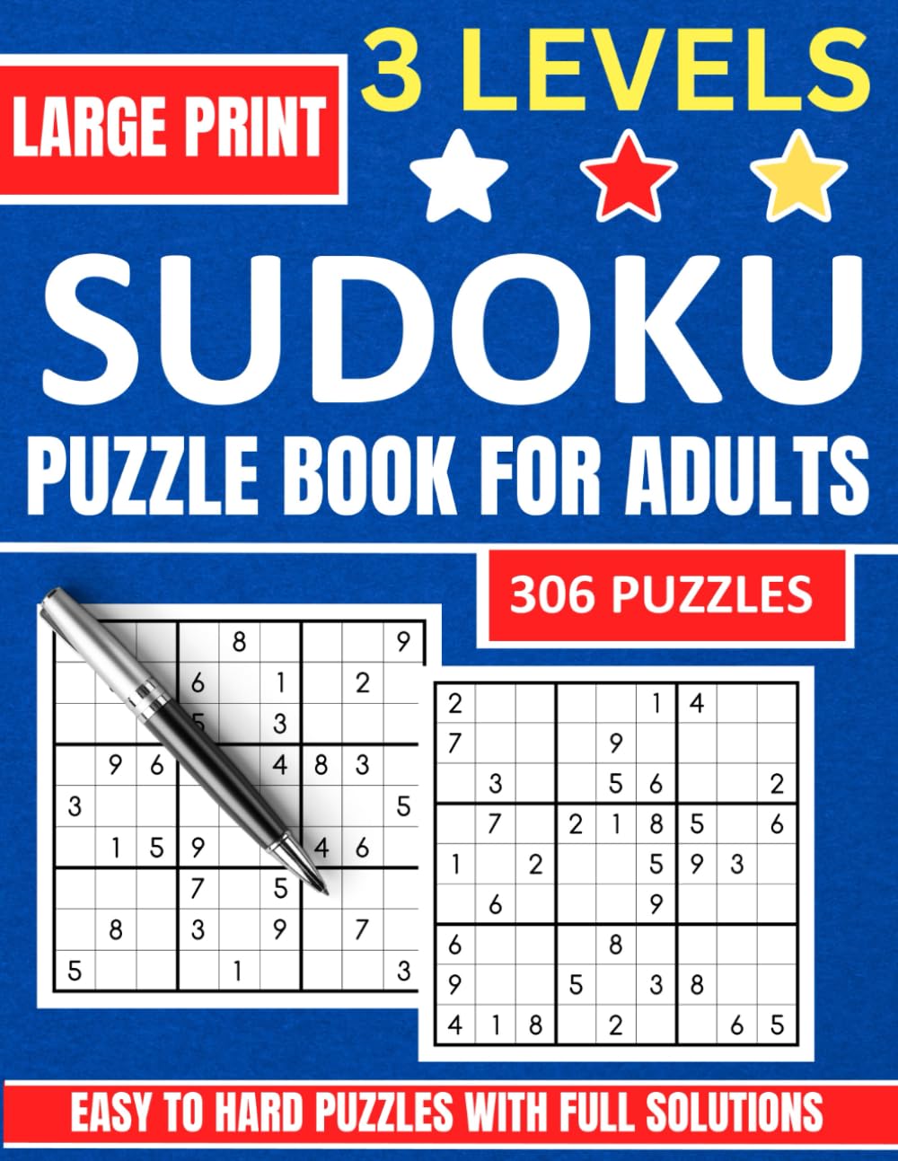 capítulo por capítulo baixar Sudoku Book for Adults Large Print: Sudoku Puzzle Book To Keep The Mind Active And Sharp: Easy To Hard With Full Solutions (The Perfect Gift for Puzzle Lovers) (Gifts for Men & Women)
