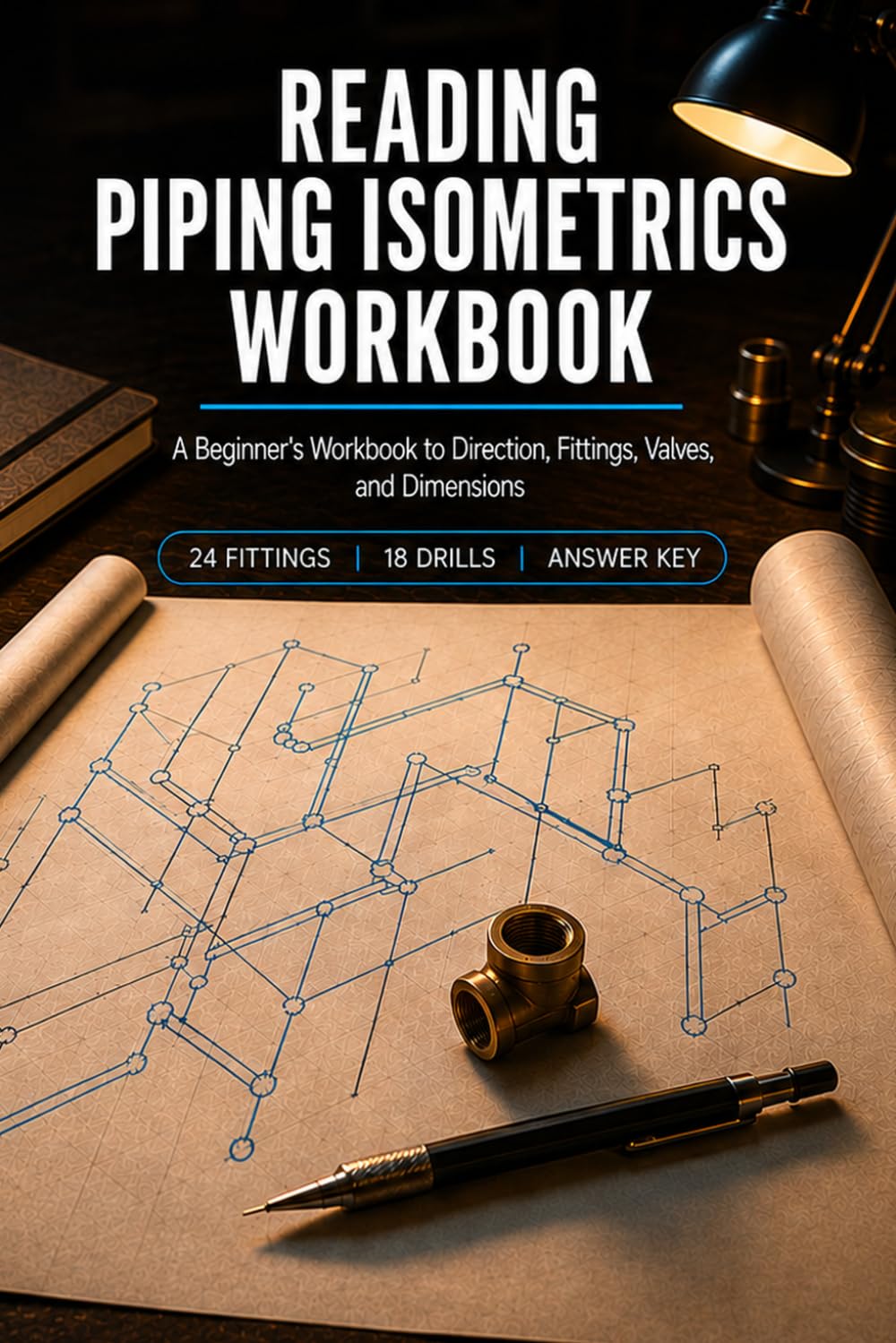 capítulo por capítulo baixar Reading Piping Isometrics Workbook: Read the Iso: A Practice Guide to Direction, Fittings, Valves, and Dimensions, with 24 Fittings, Drills, and Complete Answer Keys