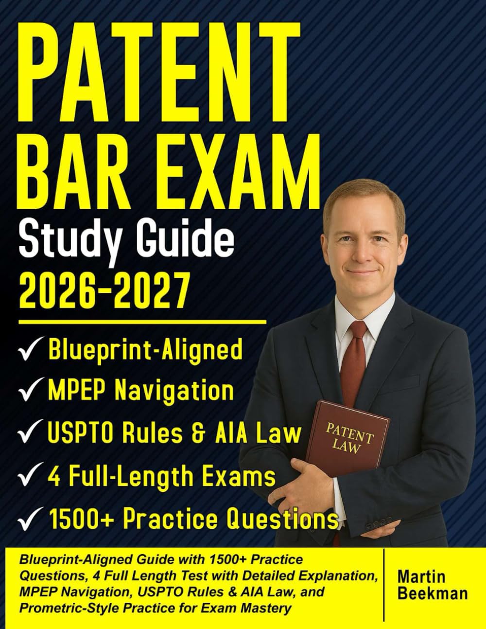 PATENT BAR EXAM Study Guide 2026-2027: Blueprint-Aligned Guide with 1500+ Practice Questions, 4 Full Length Test with Detailed Explanation, MPEP Navigation, USPTO Rules & AIA Law, and Prometric-Style baixar o livro de graça