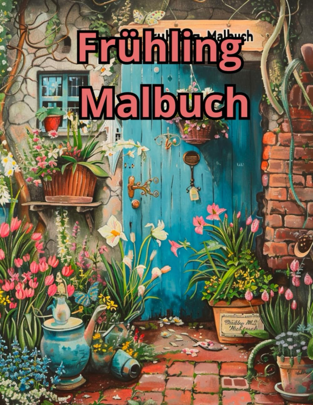 Frühling Malbuch: Frühlings-landschaften, Pflanzen und Blumen Muster: Stressabbau und Entspannung Für Erwachsene und Jugendliche (German Edition) baixar o livro de graça