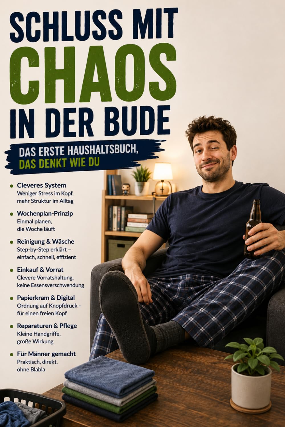 Ordnung kann jeder: Haushalt ohne Überforderung: Der einfache Wochenplan für Reinigung, Wäsche, Vorräte, Reparaturen und Papierkram in kleinen... geregelt kriegen wollen. (German Edition) baixar o livro de graça