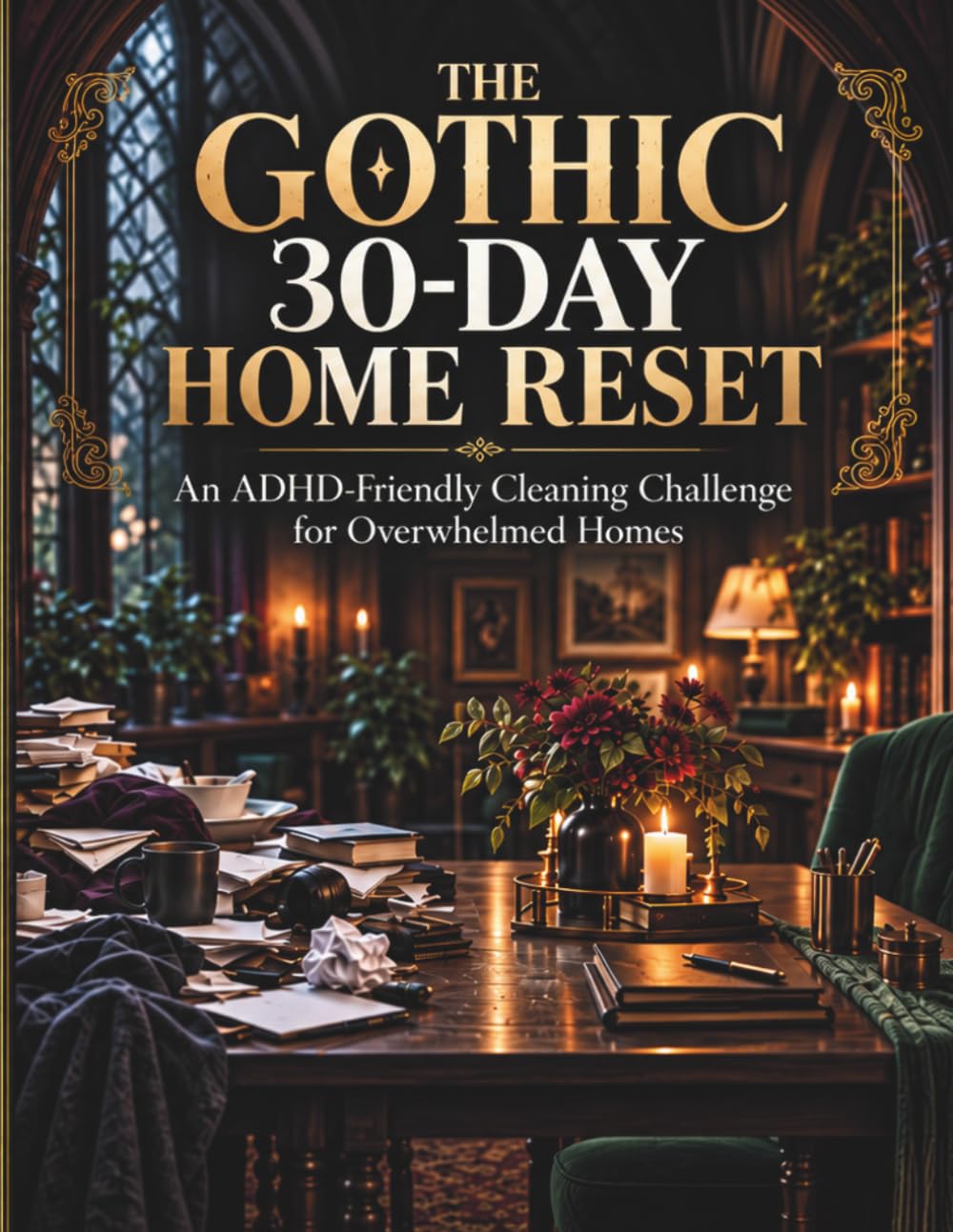 The Gothic 30-Day Home Reset: An ADHD-Friendly Cleaning Challenge for Overwhelmed Homes baixar o livro de graça