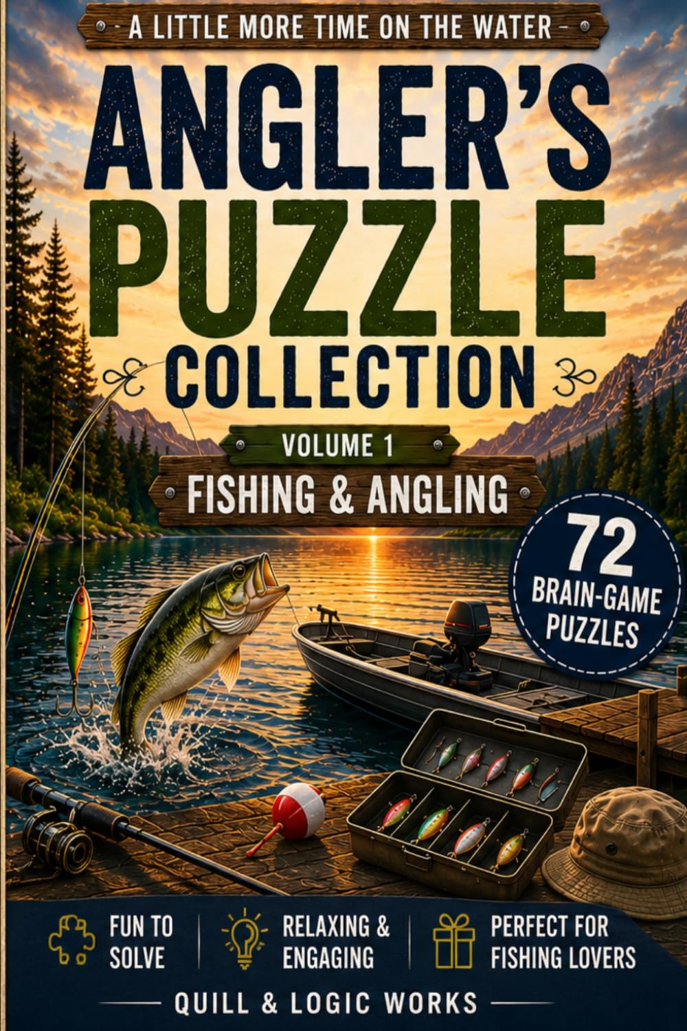ler totalmente Angler's Puzzle Collection: Volume 1: Fishing & Angling