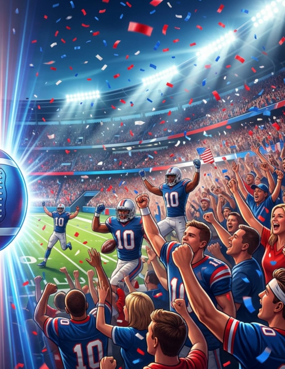 A4 Graph Notebook – Soccer/Football Fans – USA Edition: Eagle vs Football – Large Squared Grid Journal for School, Writing, Notes and Daily Use: A4... Sketching and Planning (Portuguese Edition) baixar livro de graça