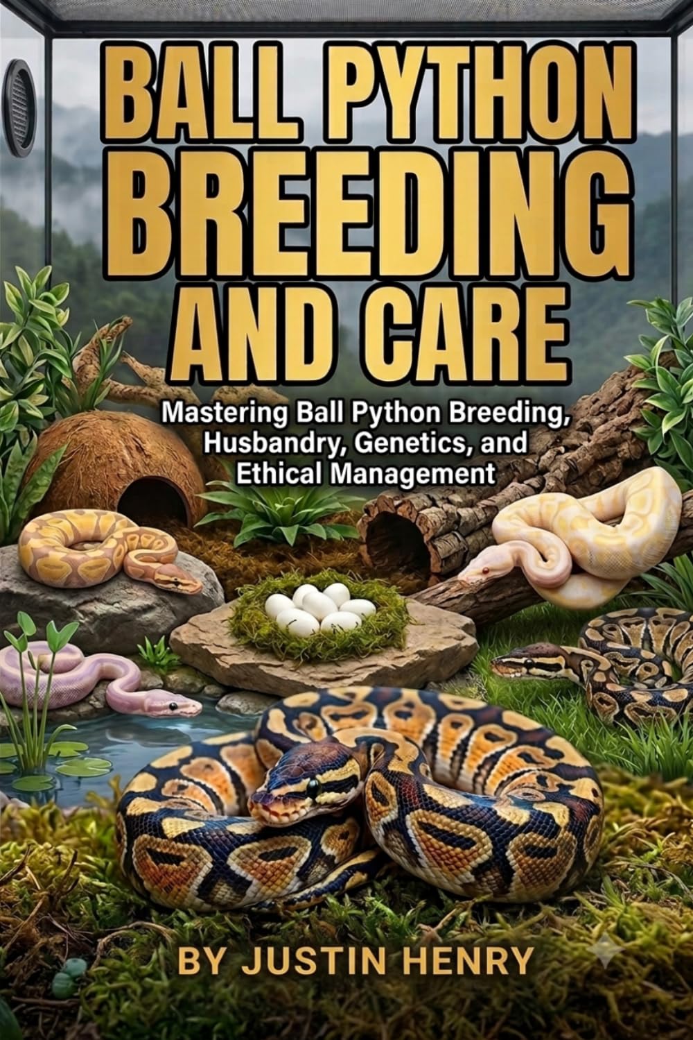 Ball Python Breeding and Care: Mastering Ball Python Breeding, Husbandry, Genetics, and Ethical Management