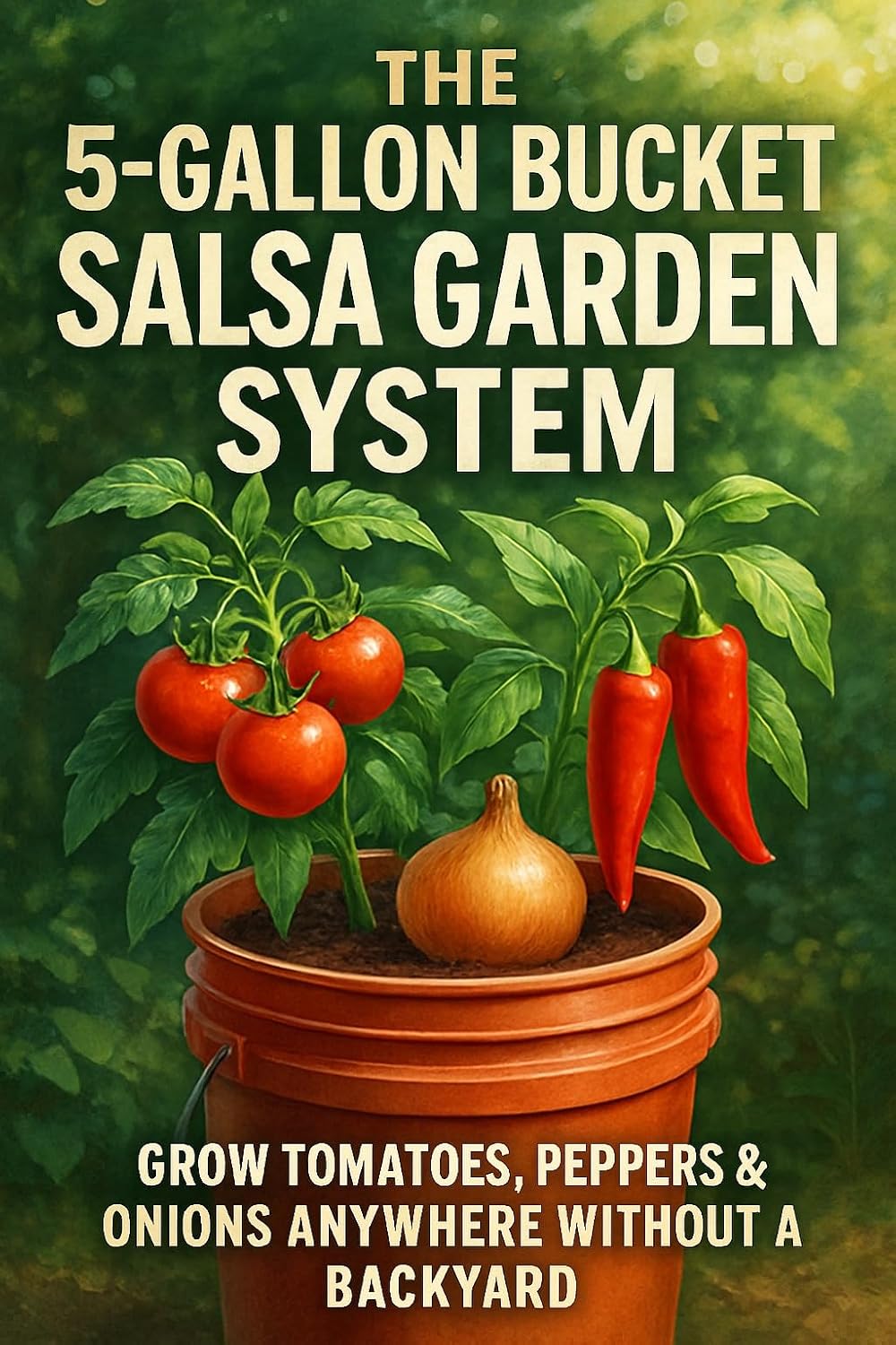 The 5-Gallon Bucket Salsa Garden System: Grow Tomatoes, Peppers & Onions Anywhere Without a Backyard (Beginner-Friendly Container Gardening for Small Spaces & Self-Sufficiency) (English Edition) baixar livro de graça
