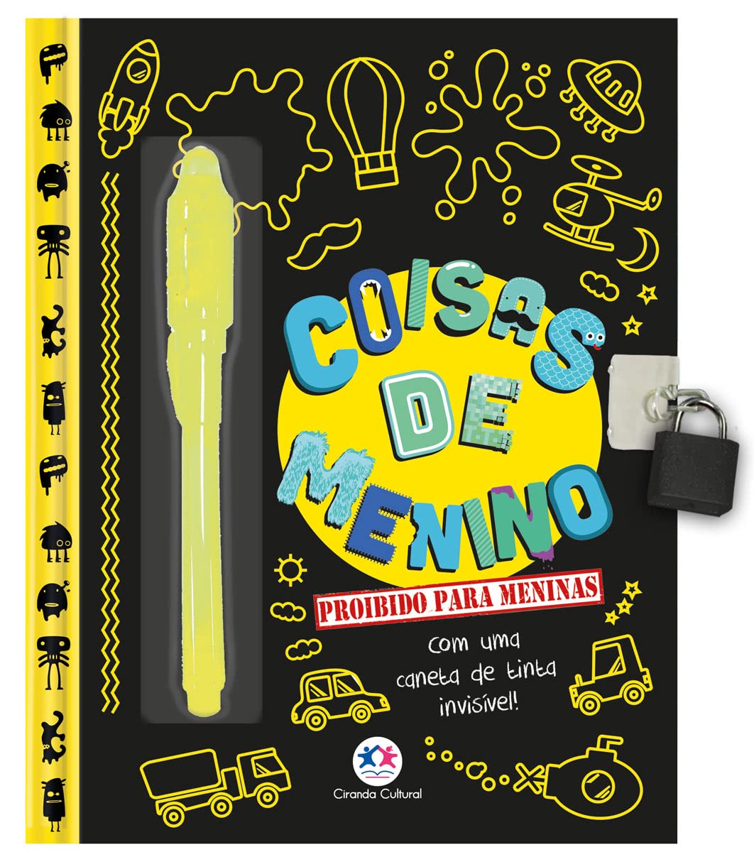 ler totalmente Coisas de menino - Proibido para meninas: Com uma caneta de tinta invisível