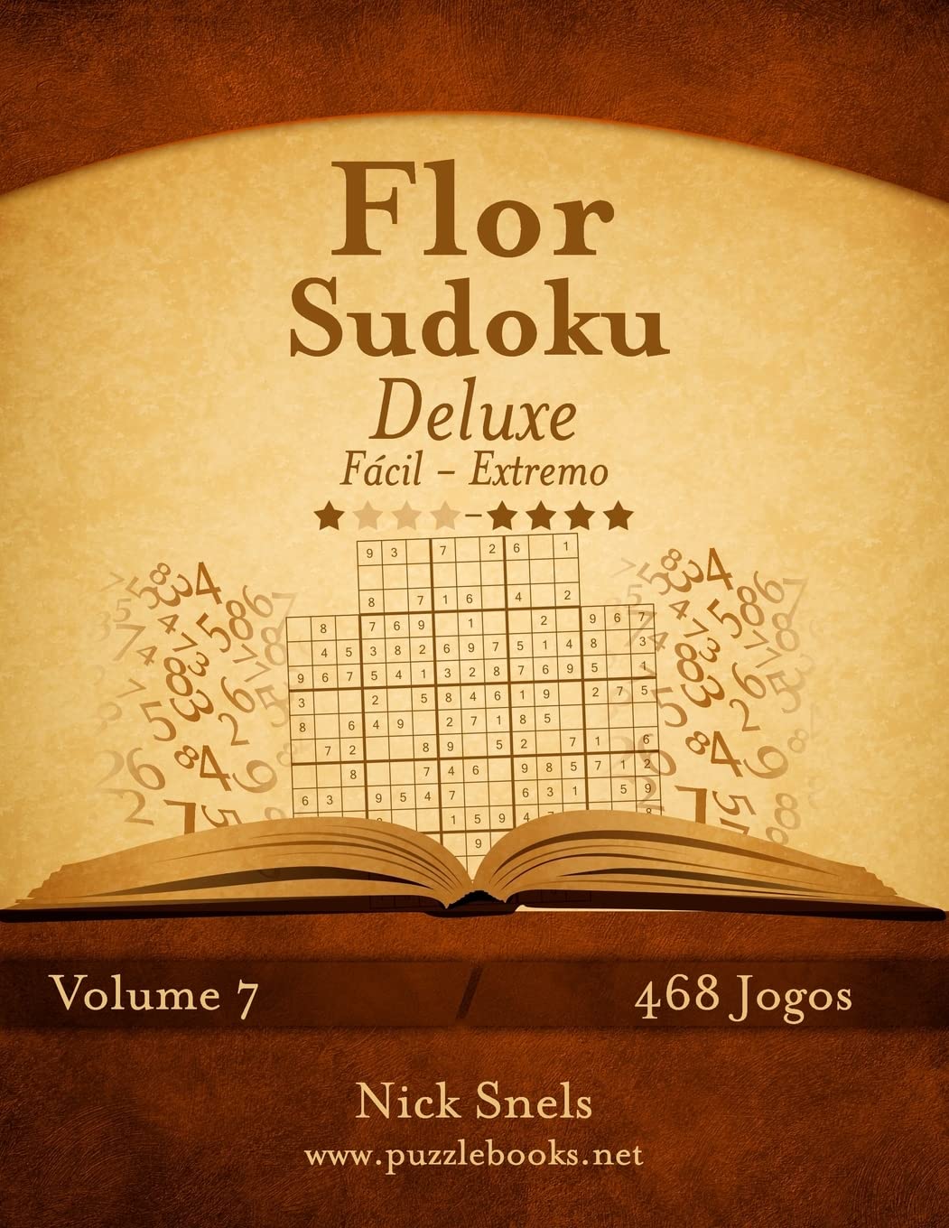 capítulo por capítulo baixar Flor Sudoku Deluxe - Fácil ao Extremo - Volume 7 - 468 Jogos