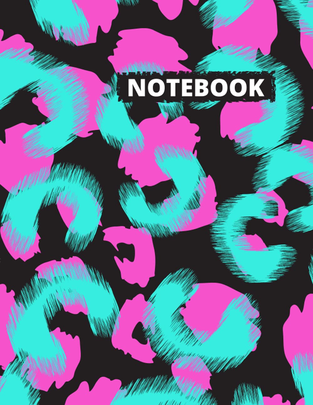 ler totalmente Notebook: Leopard Print Composition Notebook,Cheetah Journal, Large 8.5 x 11 Inch With 110 Pages.
