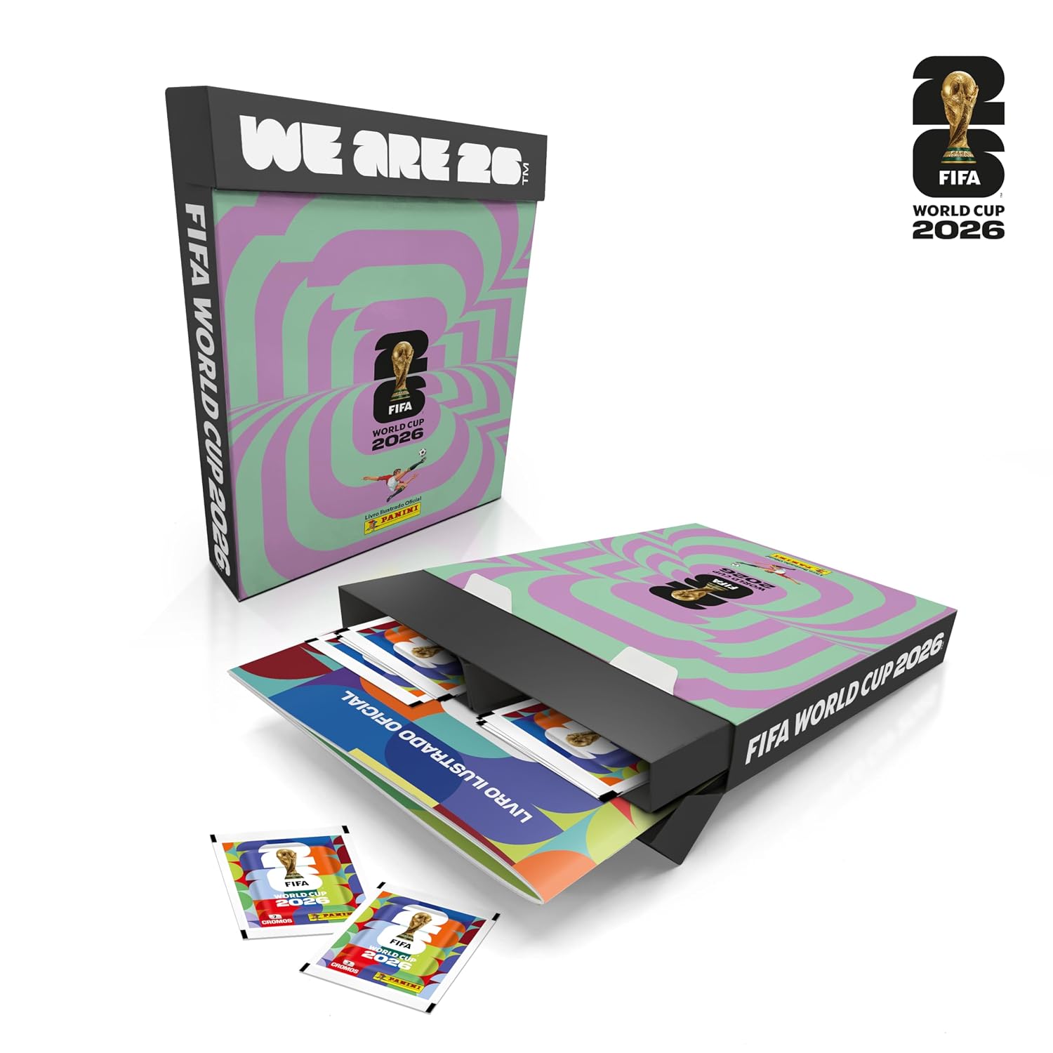 Copa do Mundo da FIFA 2026™ Box Fliptop C/ 1 Álbum Brochura + 30 Envelopes de Figurinhas FIFA WORLD CUP 2026™ baixar o livro de graça