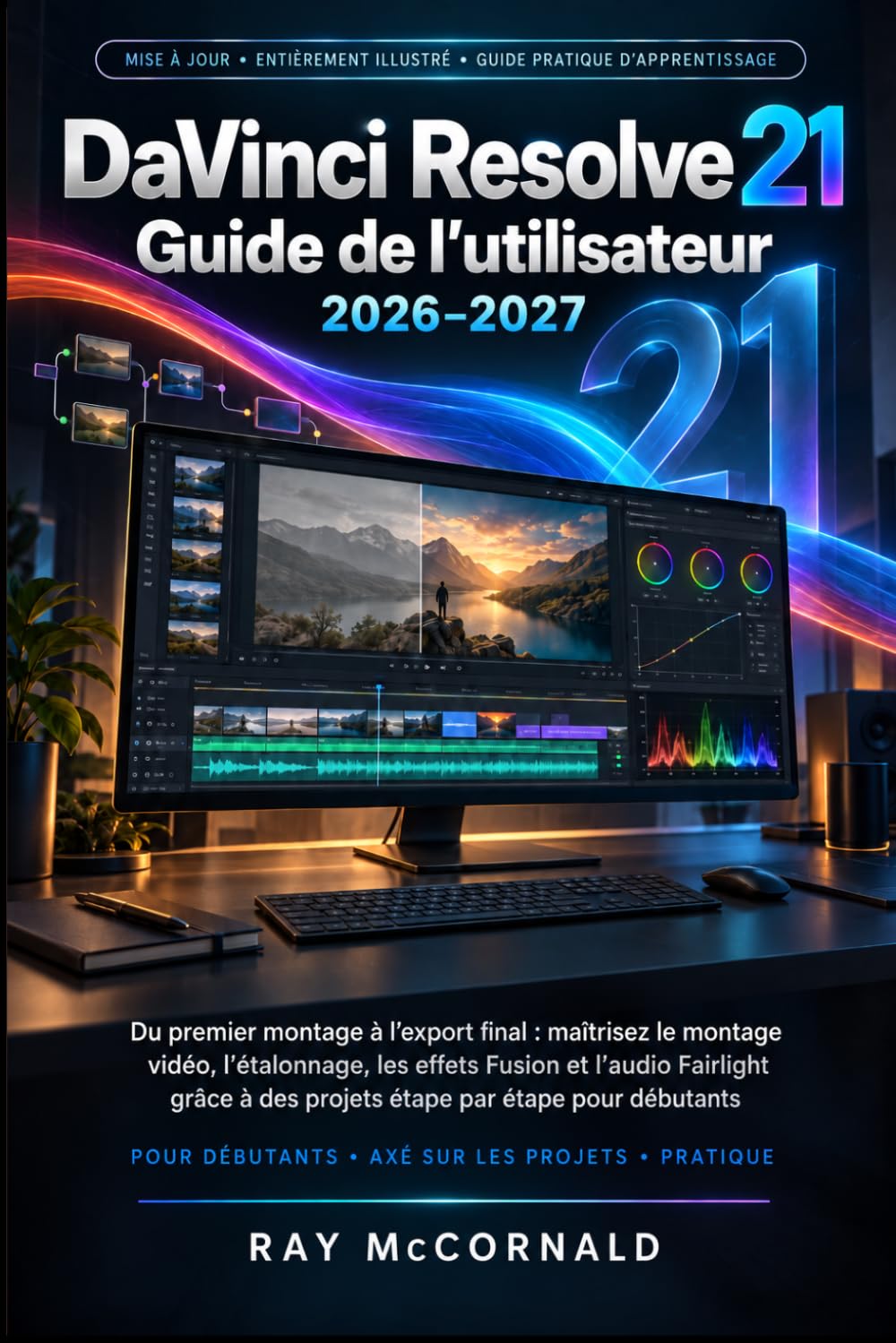 ler totalmente DaVinci Resolve 21 Guide de l'utilisateur 2026-2027: Du premier montage à l'exportation finale: Maîtrisez le montage vidéo, l'étalonnage des... par étape pour débutants. (French Edition)