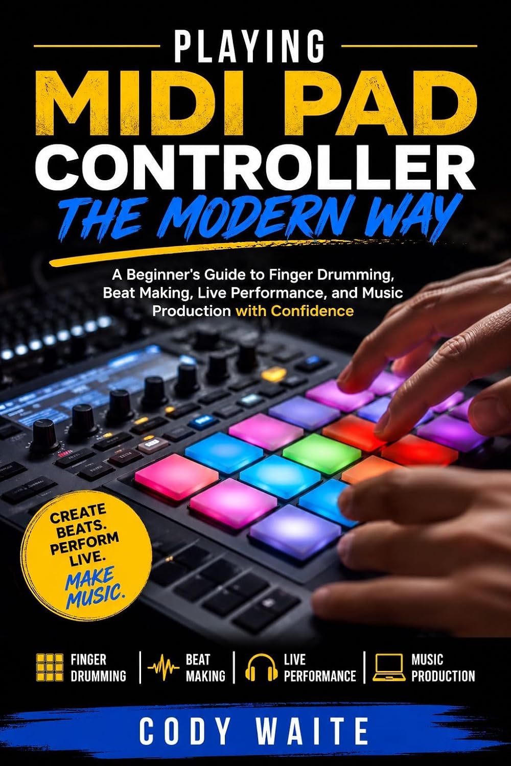 ler totalmente Playing MIDI Pad Controller the Modern Way: A Beginner's Guide to Finger Drumming, Beat Making, Live Performance, and Music Production with Confidence (English Edition)