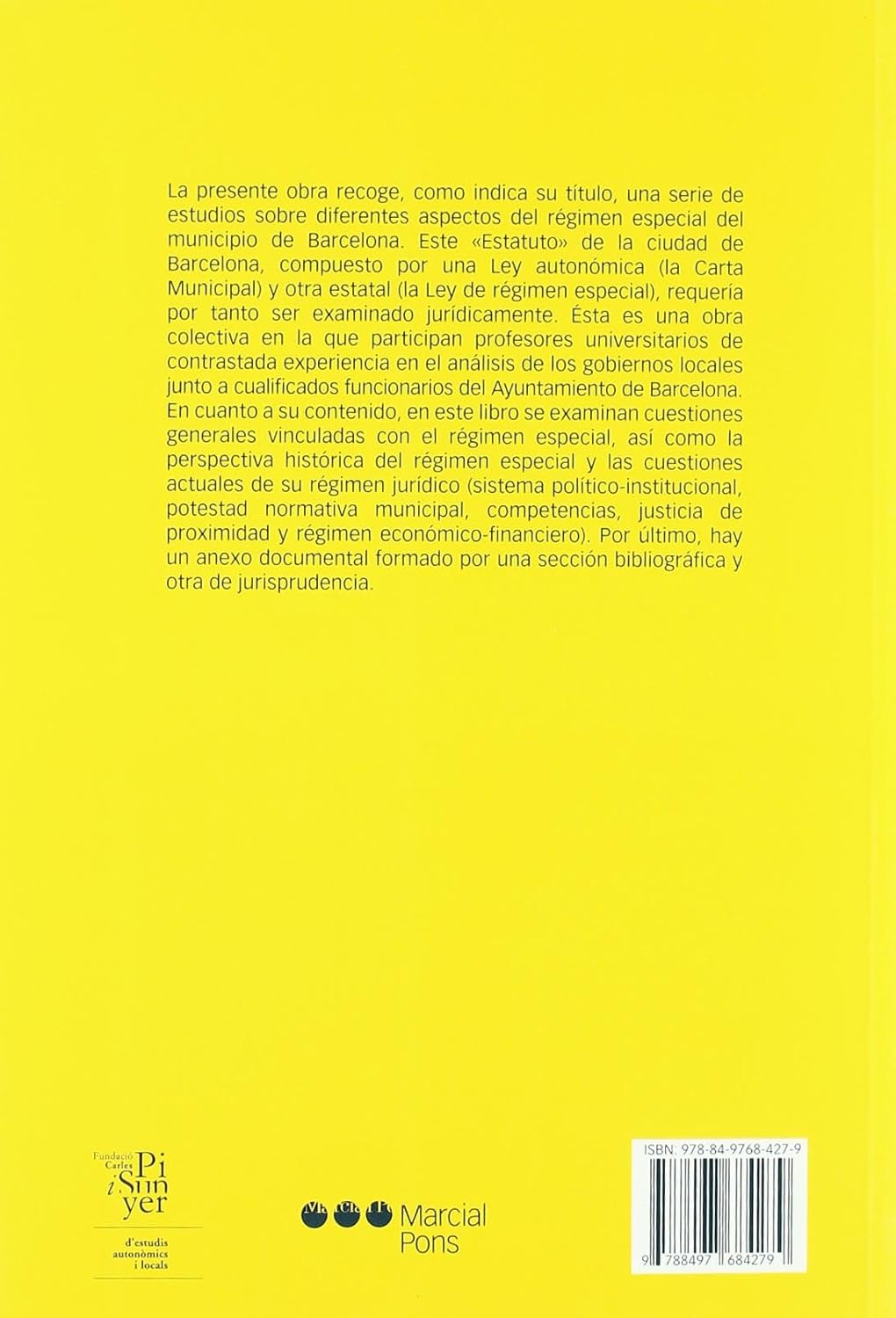 capítulo por capítulo baixar La carta municipal de Barcelona: diez estudios