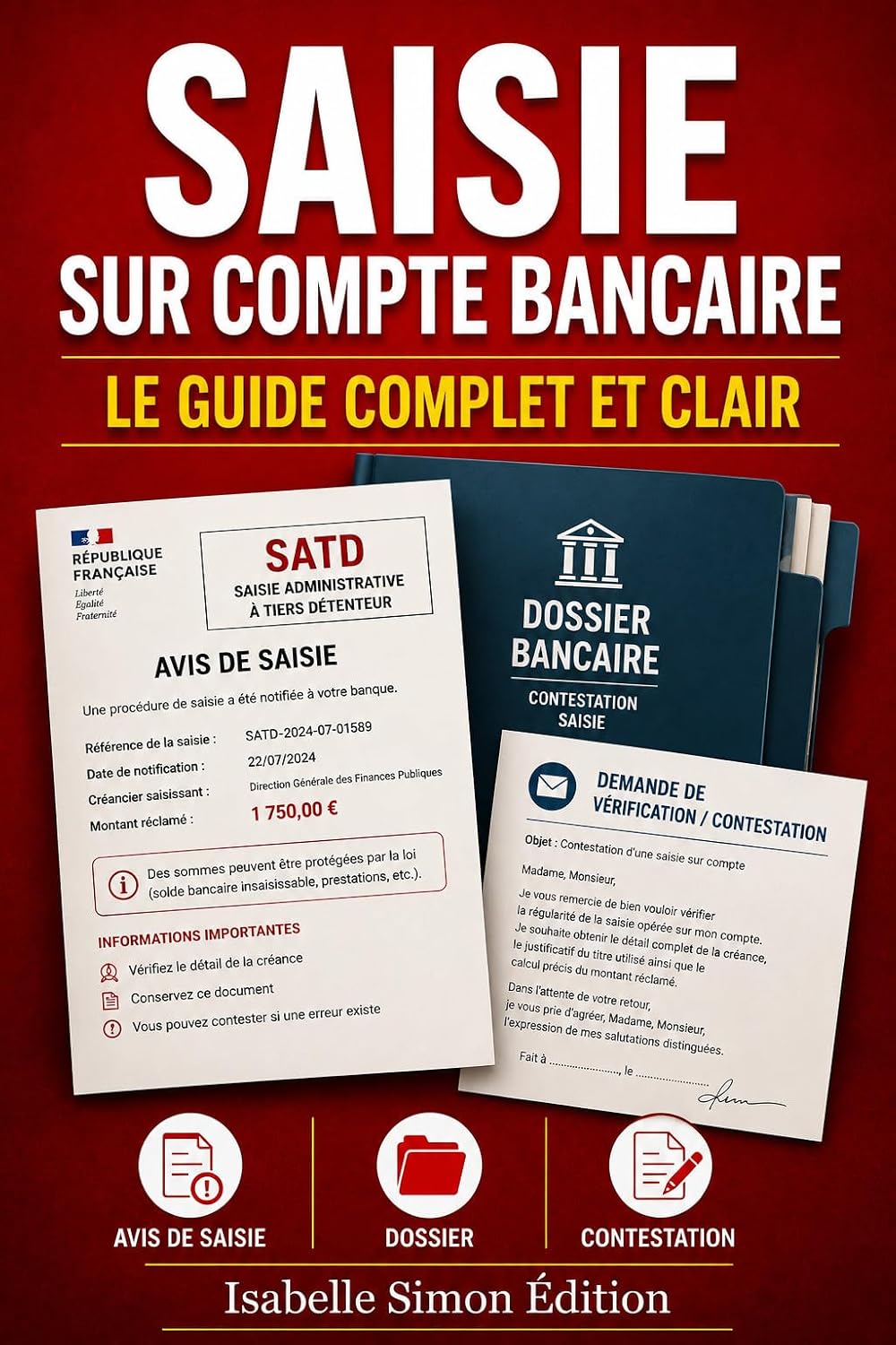 Saisie sur compte bancaire: Le guide complet et clair (French Edition)