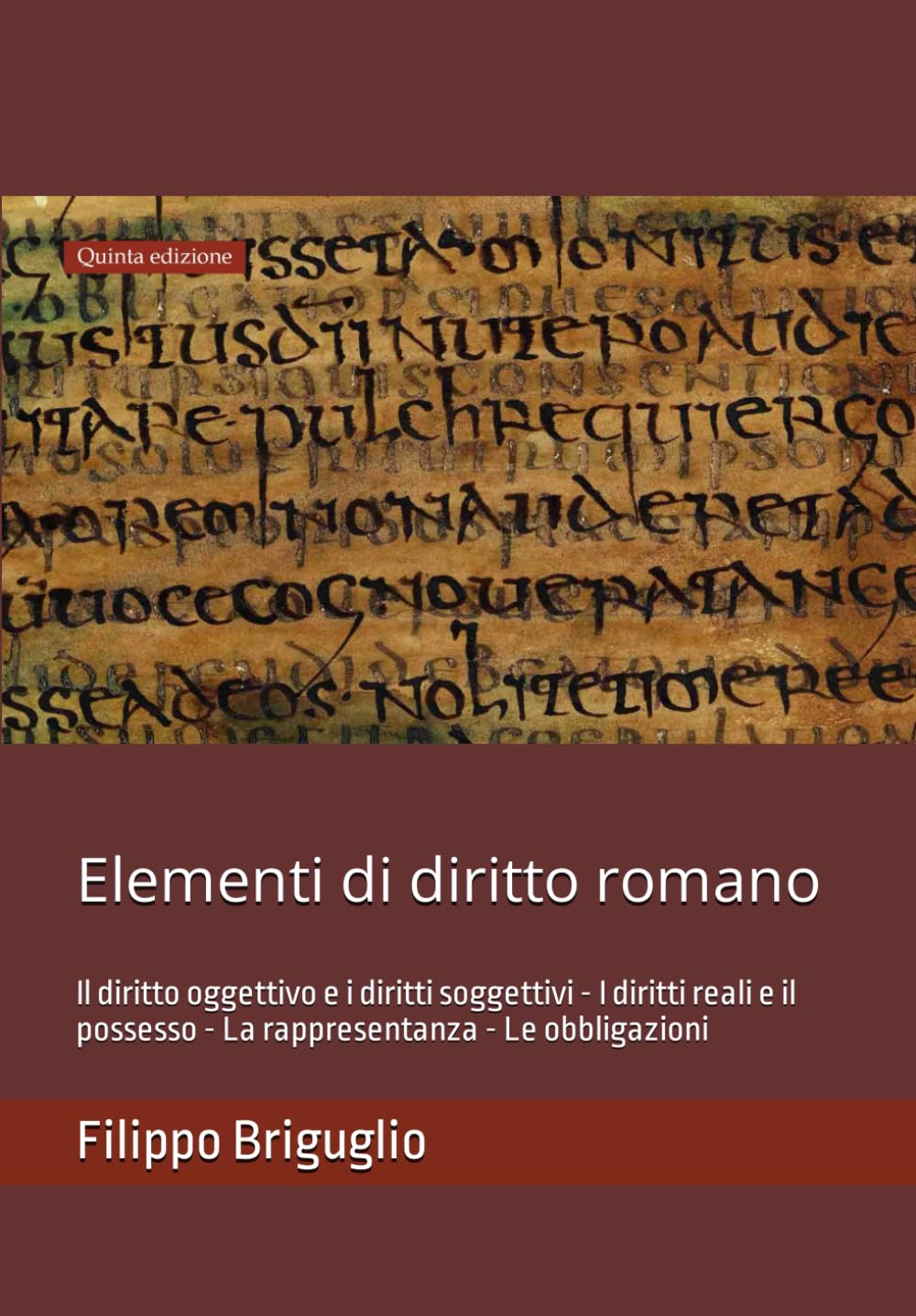 ler totalmente Elementi di diritto romano: Il diritto oggettivo e i diritti soggettivi - I diritti reali e il possesso - La rappresentanza - Le obbligazioni (Italian Edition)